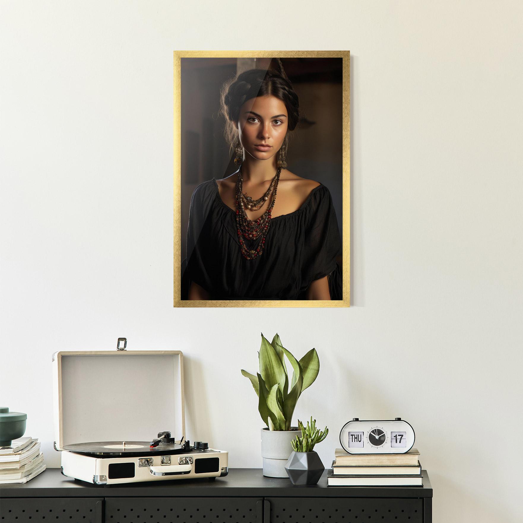 Gerahmte Poster Handmade Jewelry mockup 2