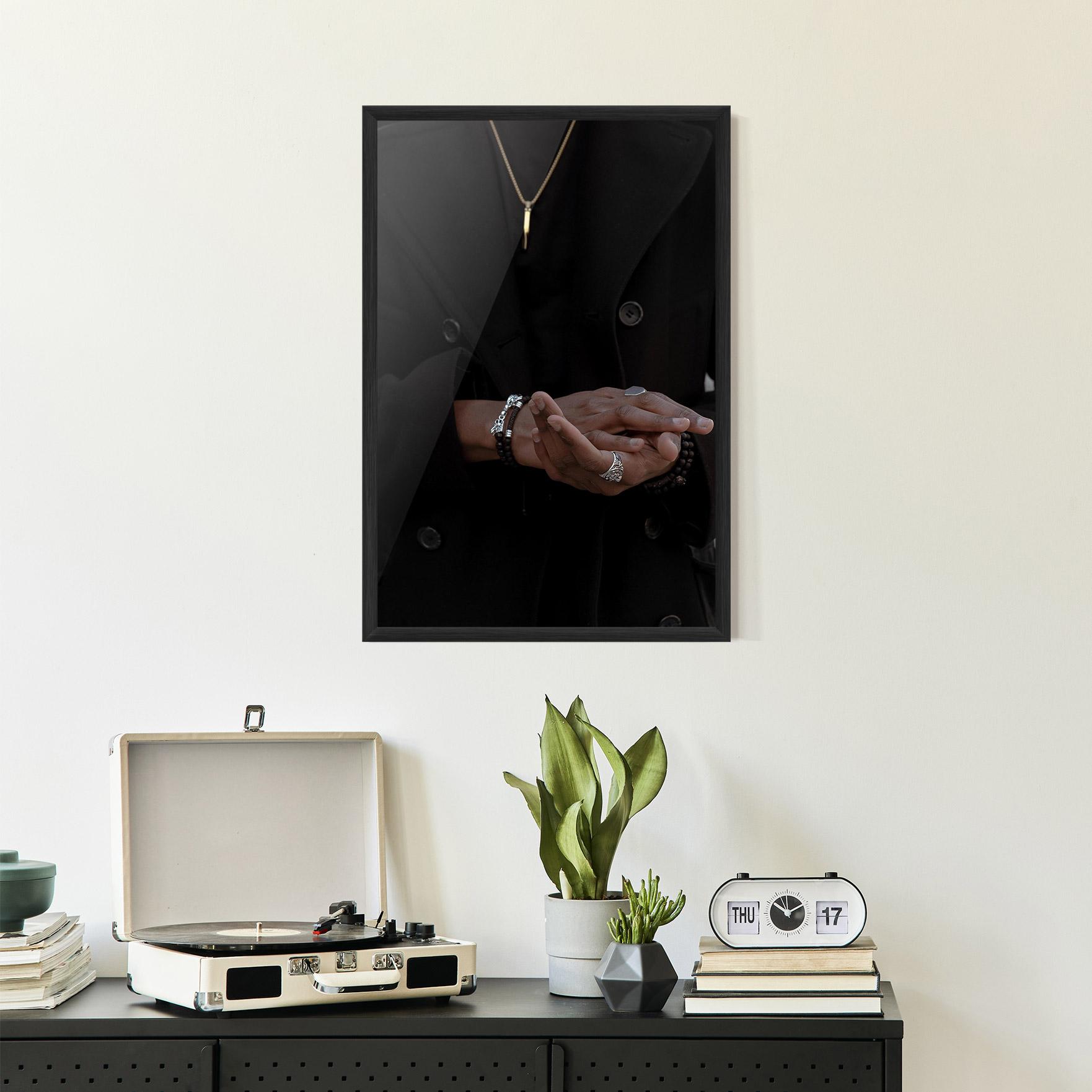 Gerahmte Poster Man Accessories mockup 2