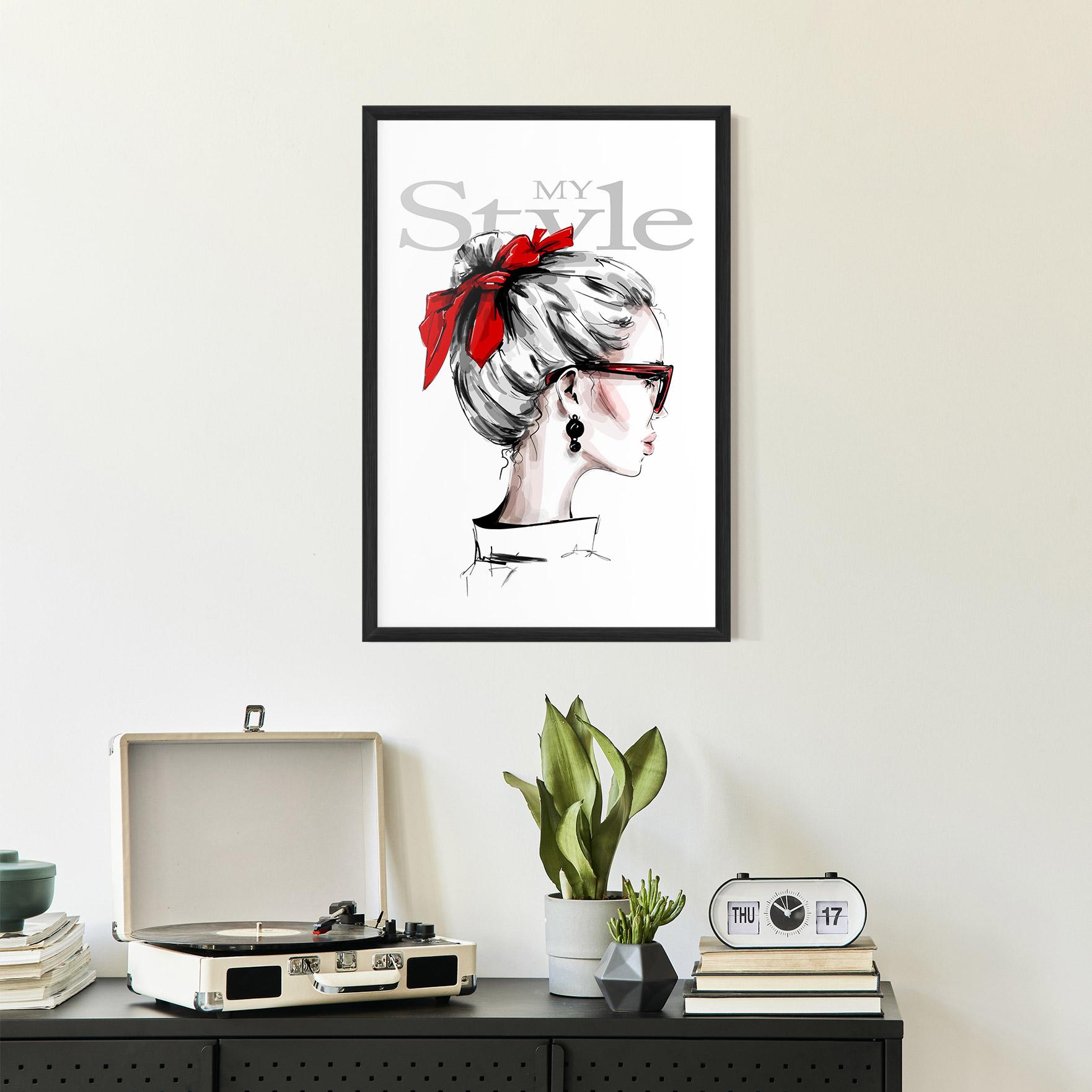 Gerahmte Poster My Style mockup 2