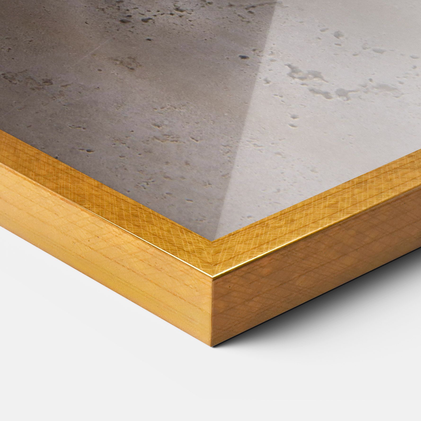 Abstract Gold Chain mockup 3