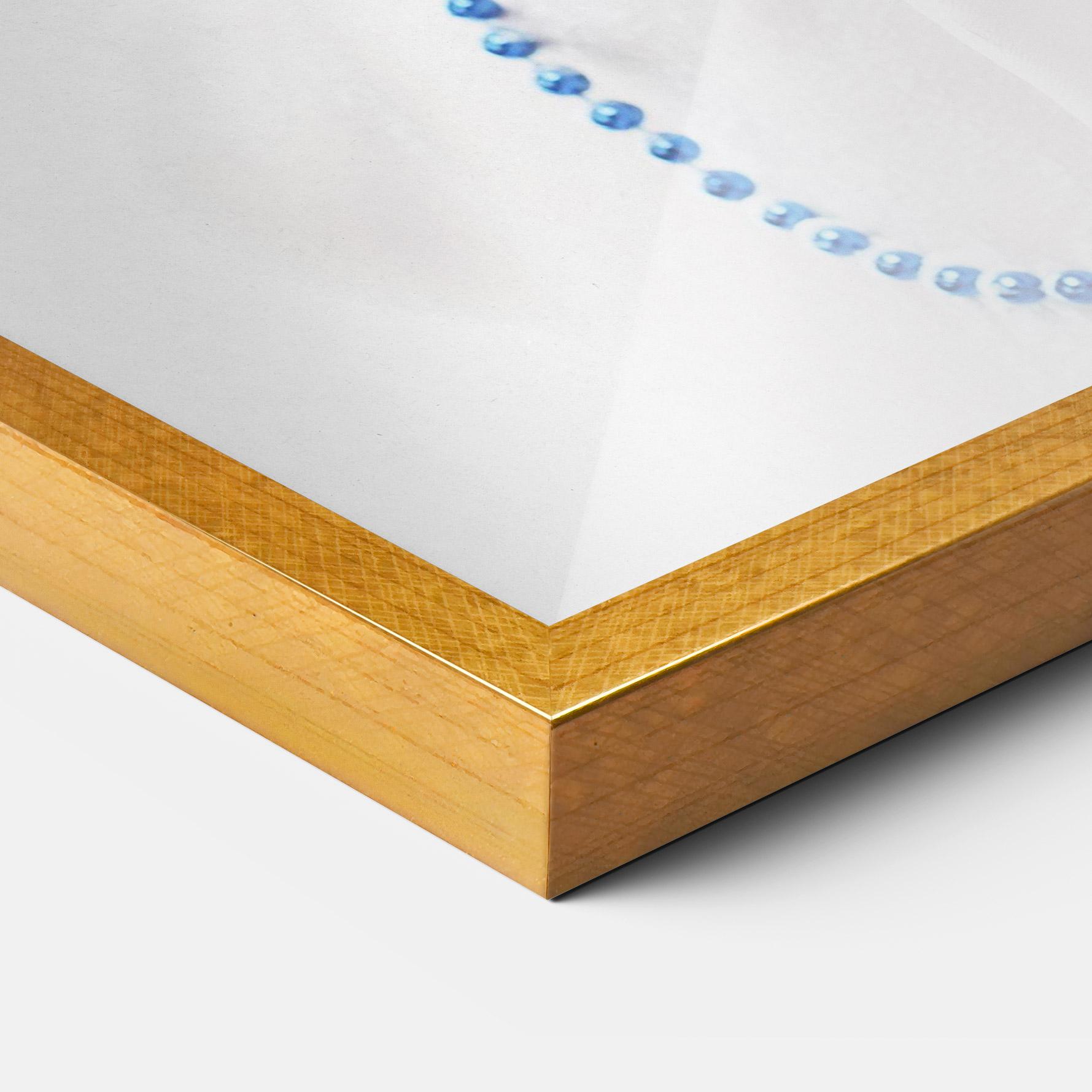 Gerahmte Poster Blue Fairy Woman mockup 3