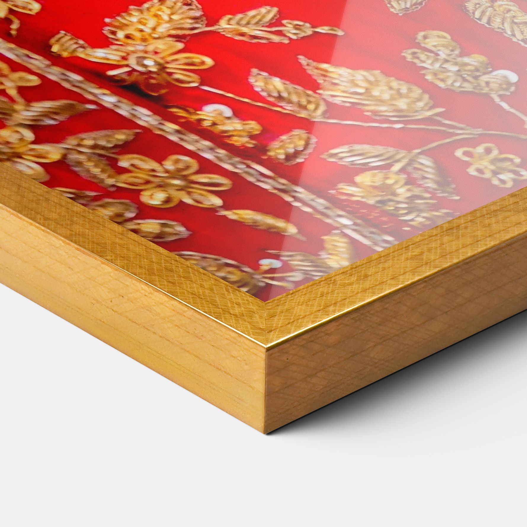 Gold Beautiful Jewelry mockup 3