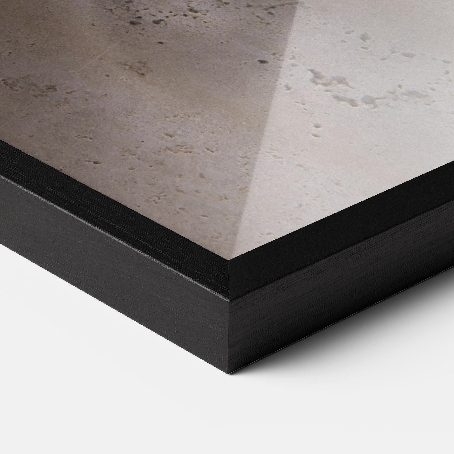 Gerahmte Poster Abstract Gold Chain mockup 3