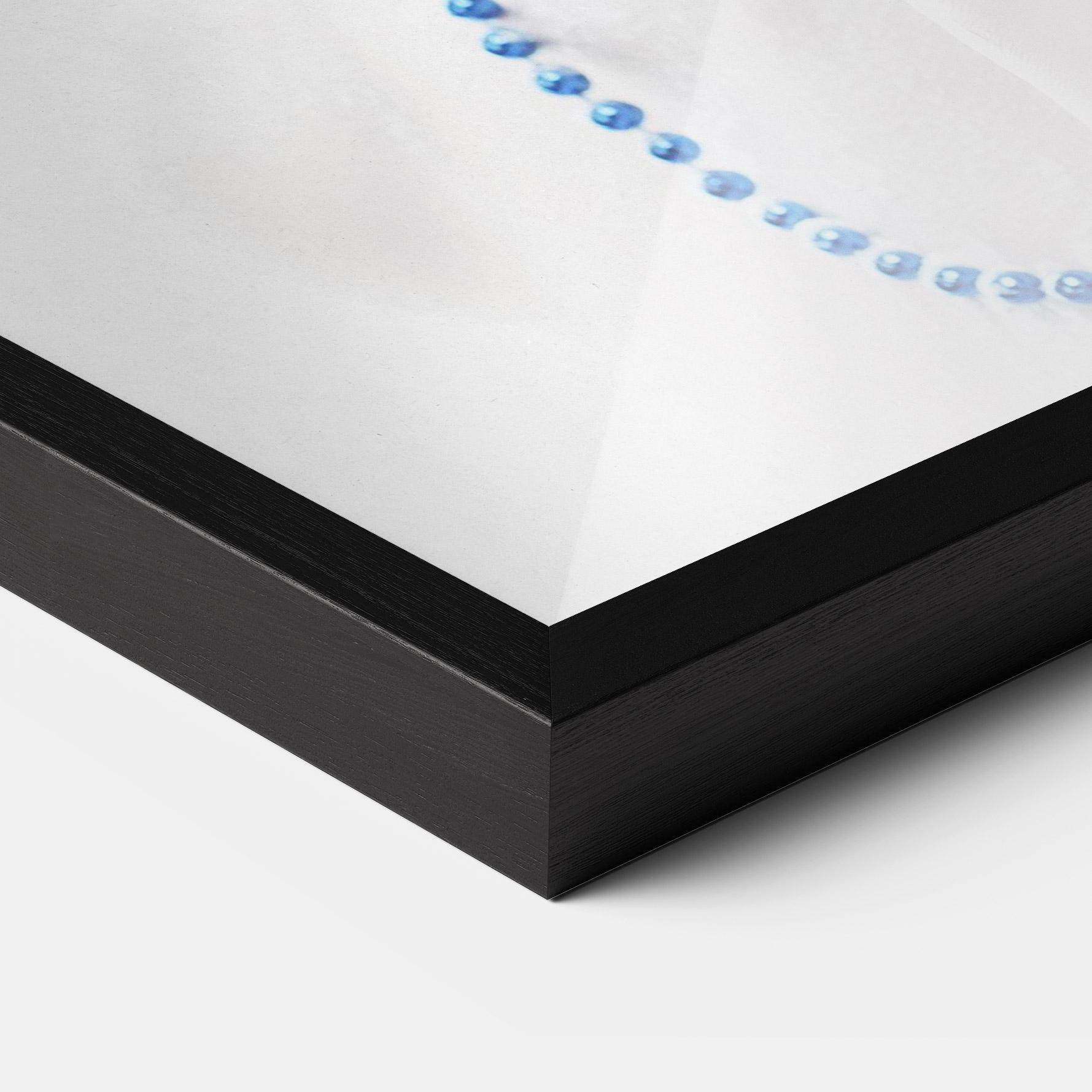 Gerahmte Poster Blue Fairy Woman mockup 3