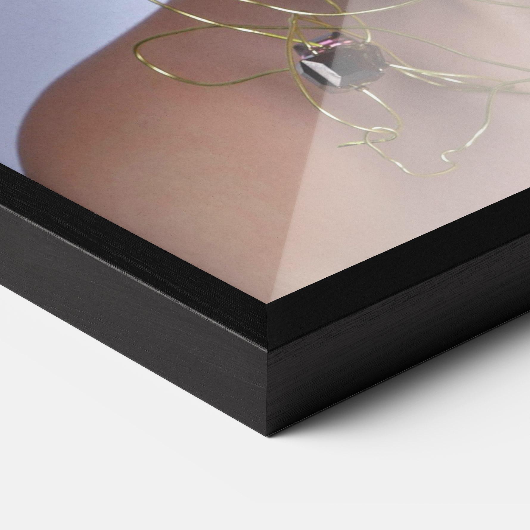 Gerahmte Poster Gold Abstract Accessory mockup 3