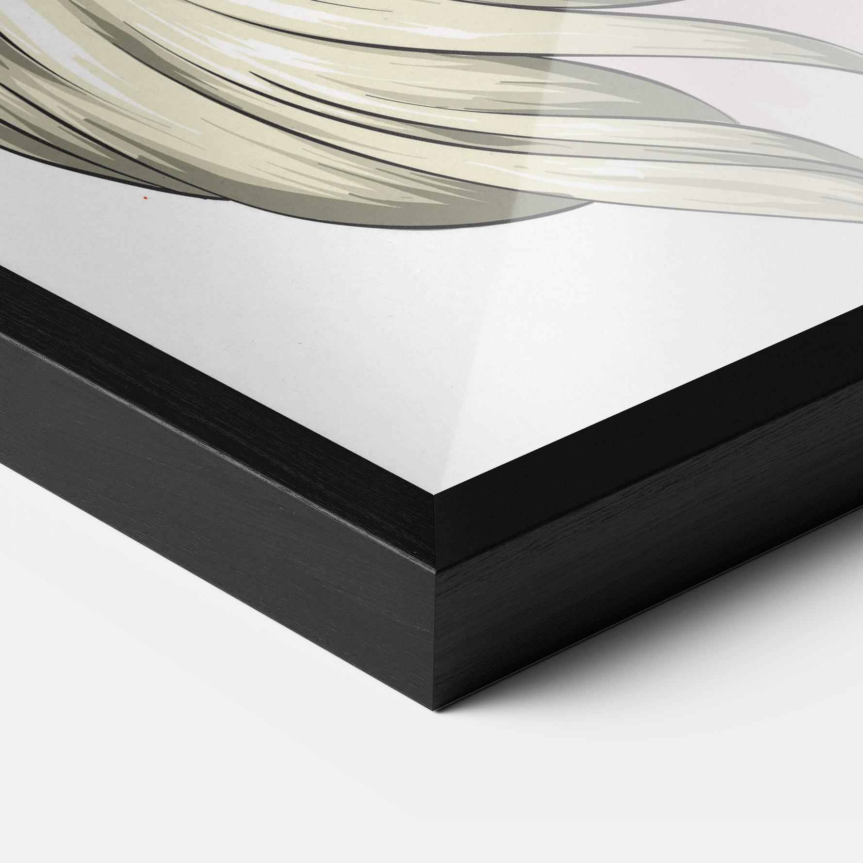 Gerahmte Poster Gold Crown Woman mockup 3