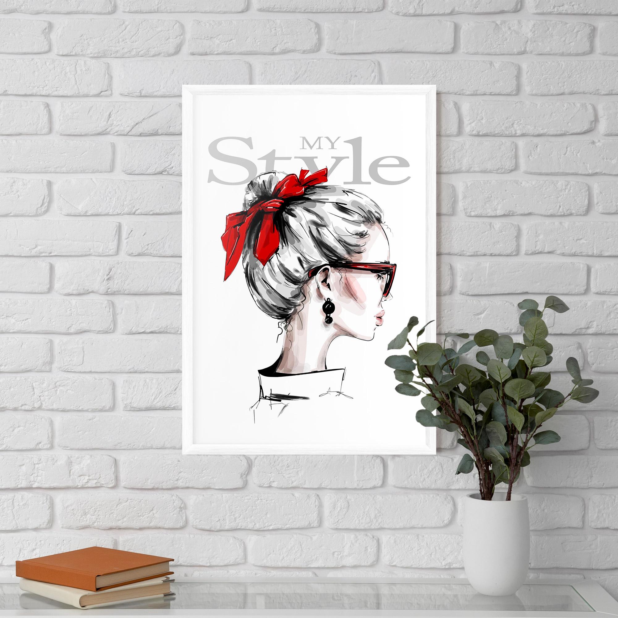 Gerahmte Poster My Style mockup 5