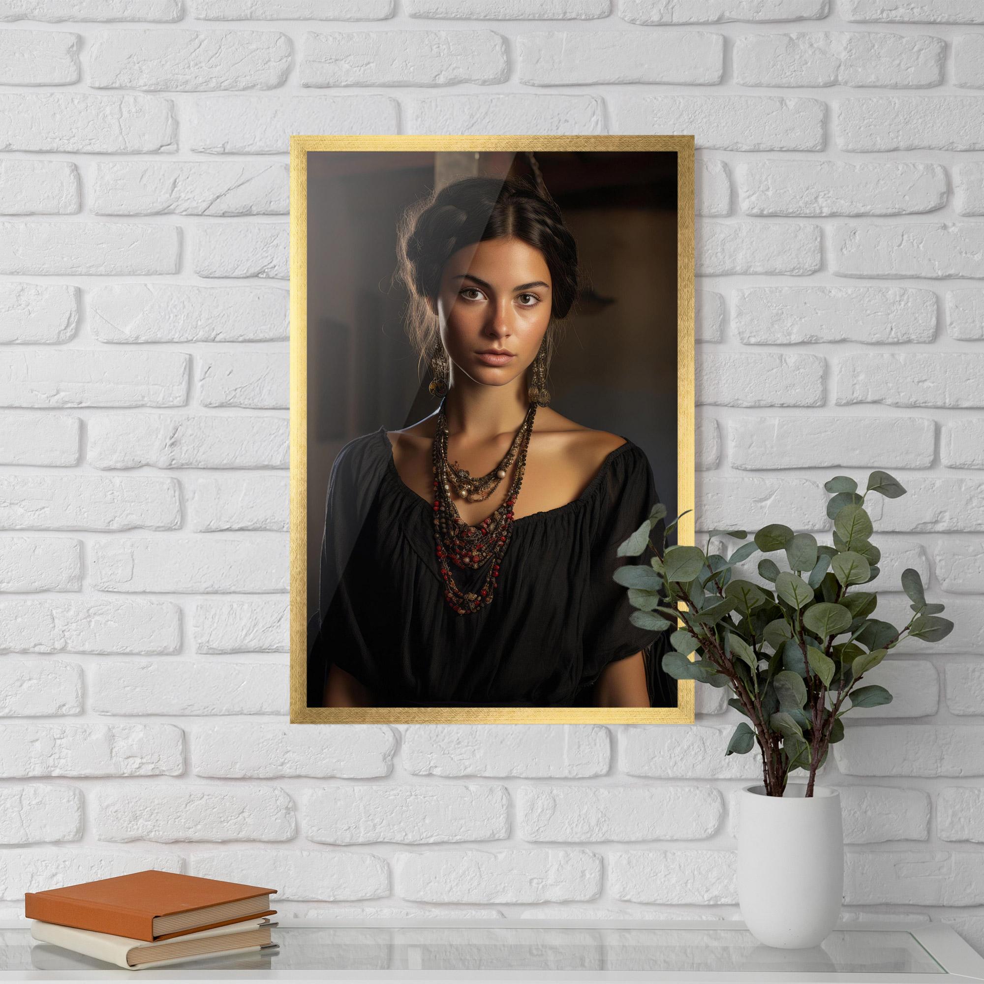 Gerahmte Poster Handmade Jewelry mockup 5