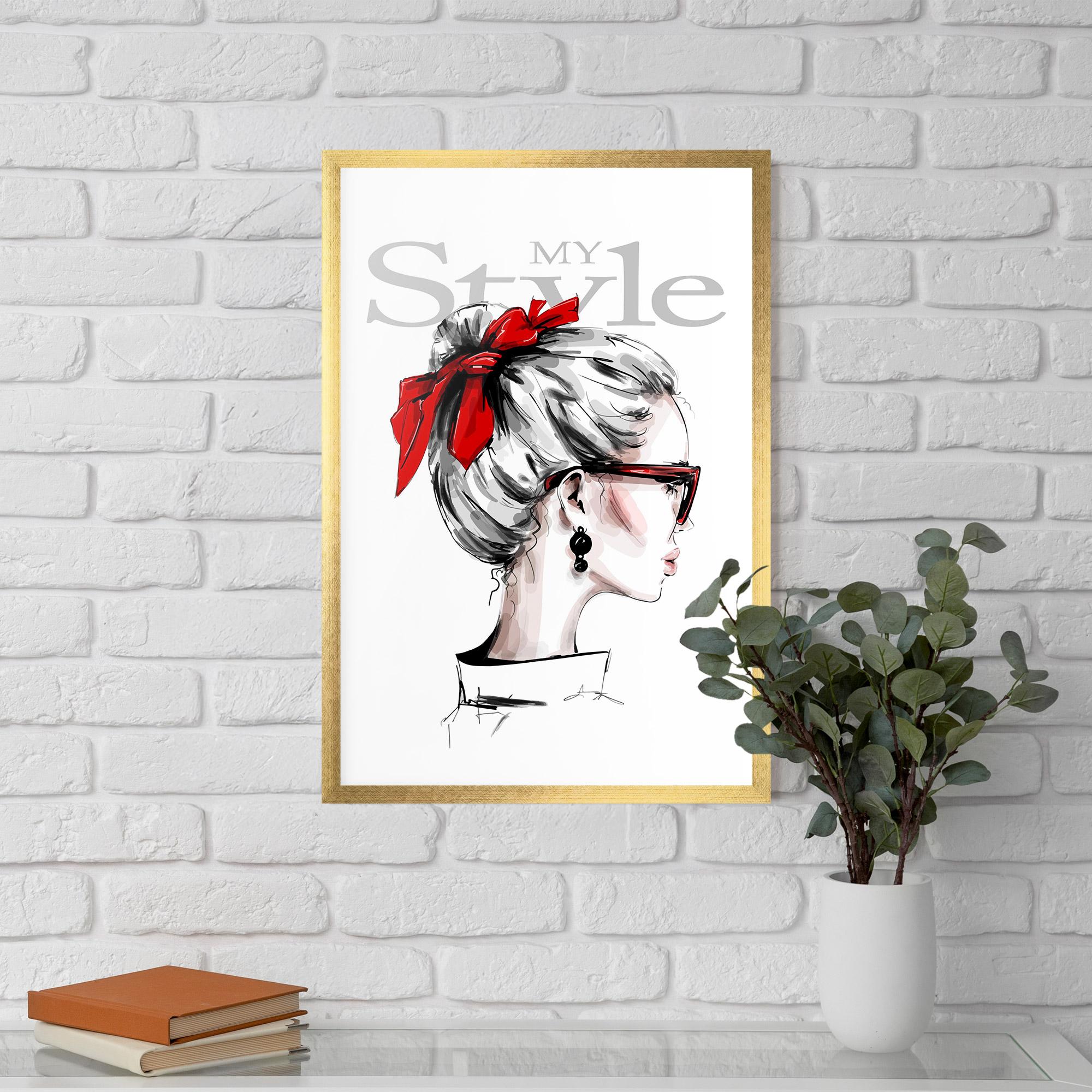 Gerahmte Poster My Style mockup 5