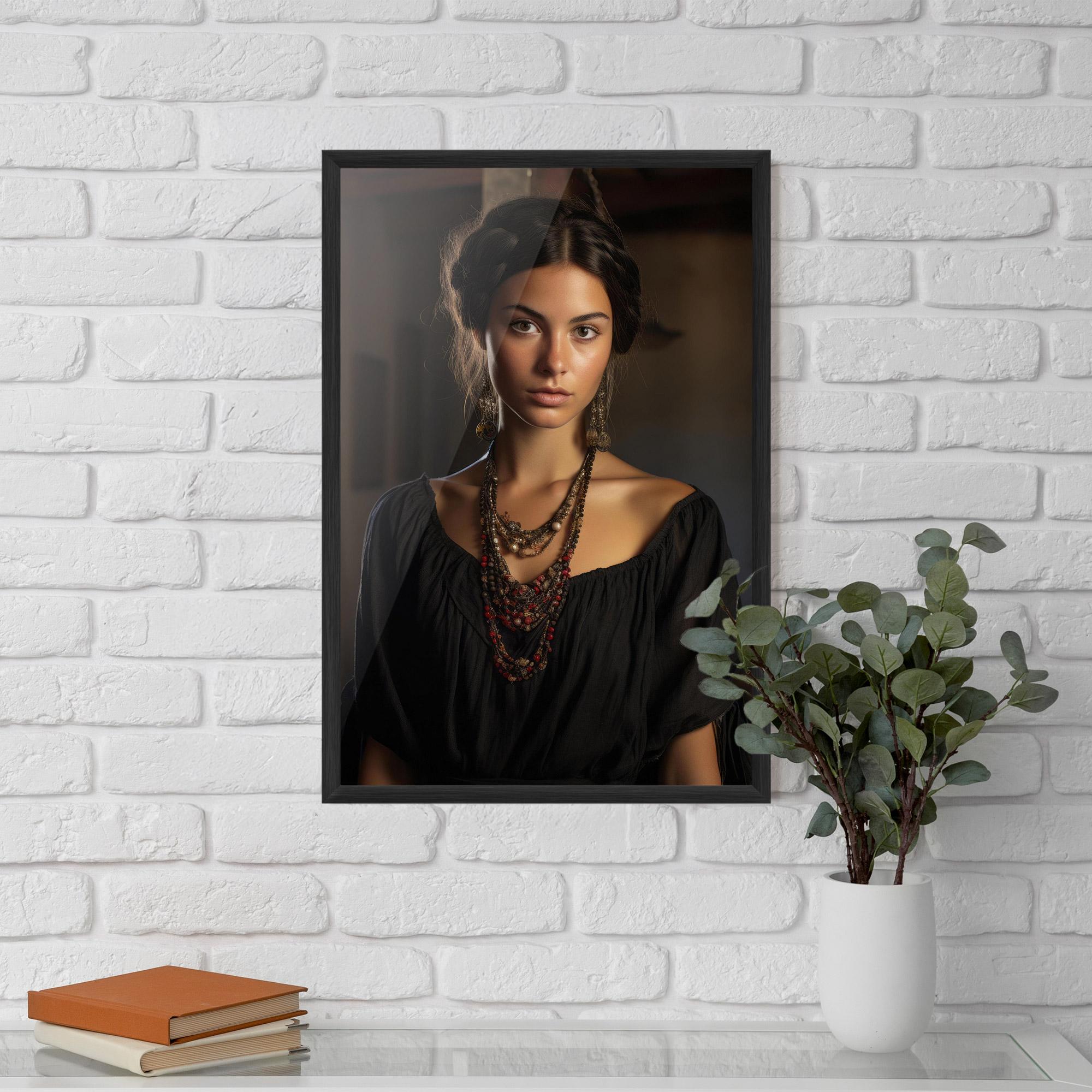 Gerahmte Poster Handmade Jewelry mockup 5