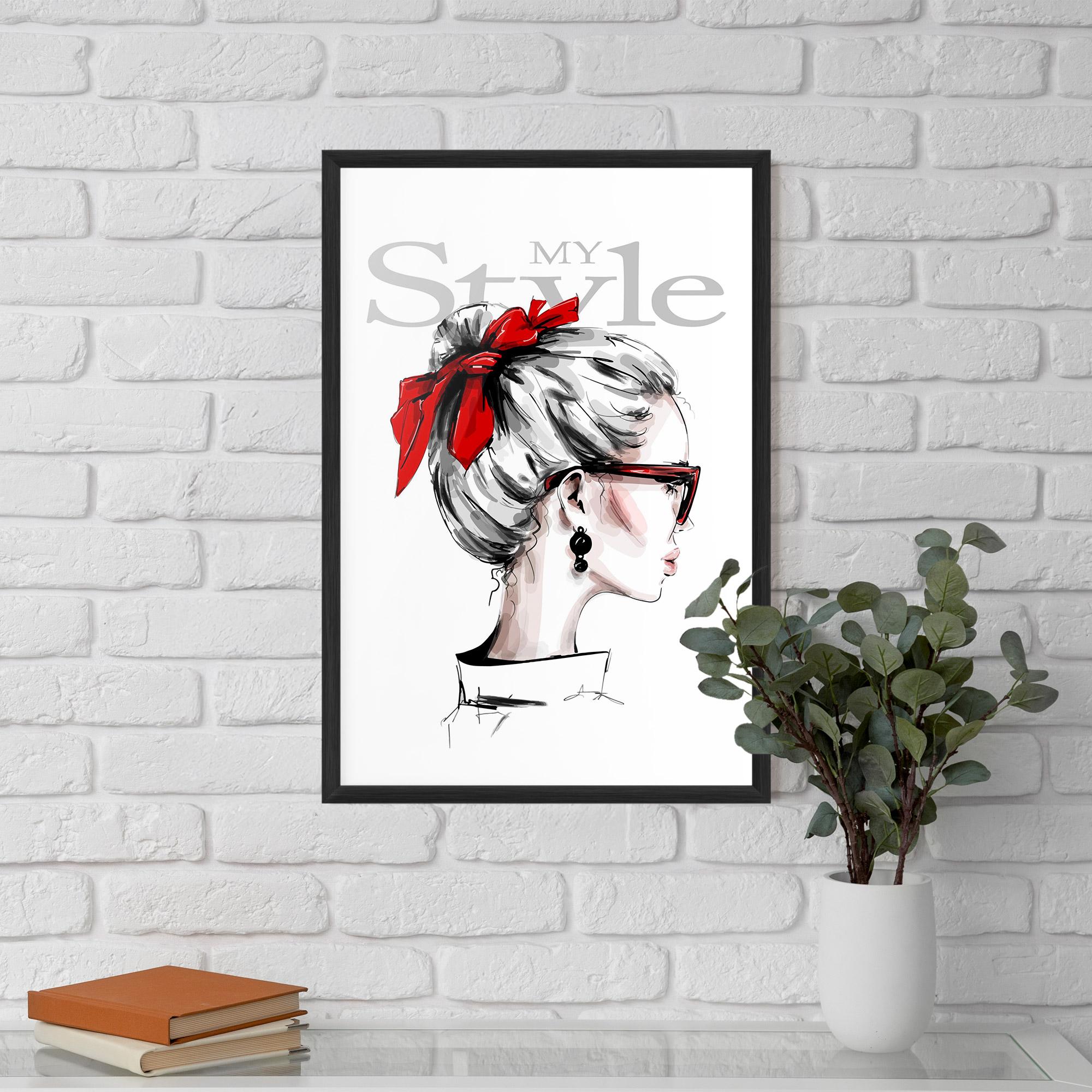 Gerahmte Poster My Style mockup 5