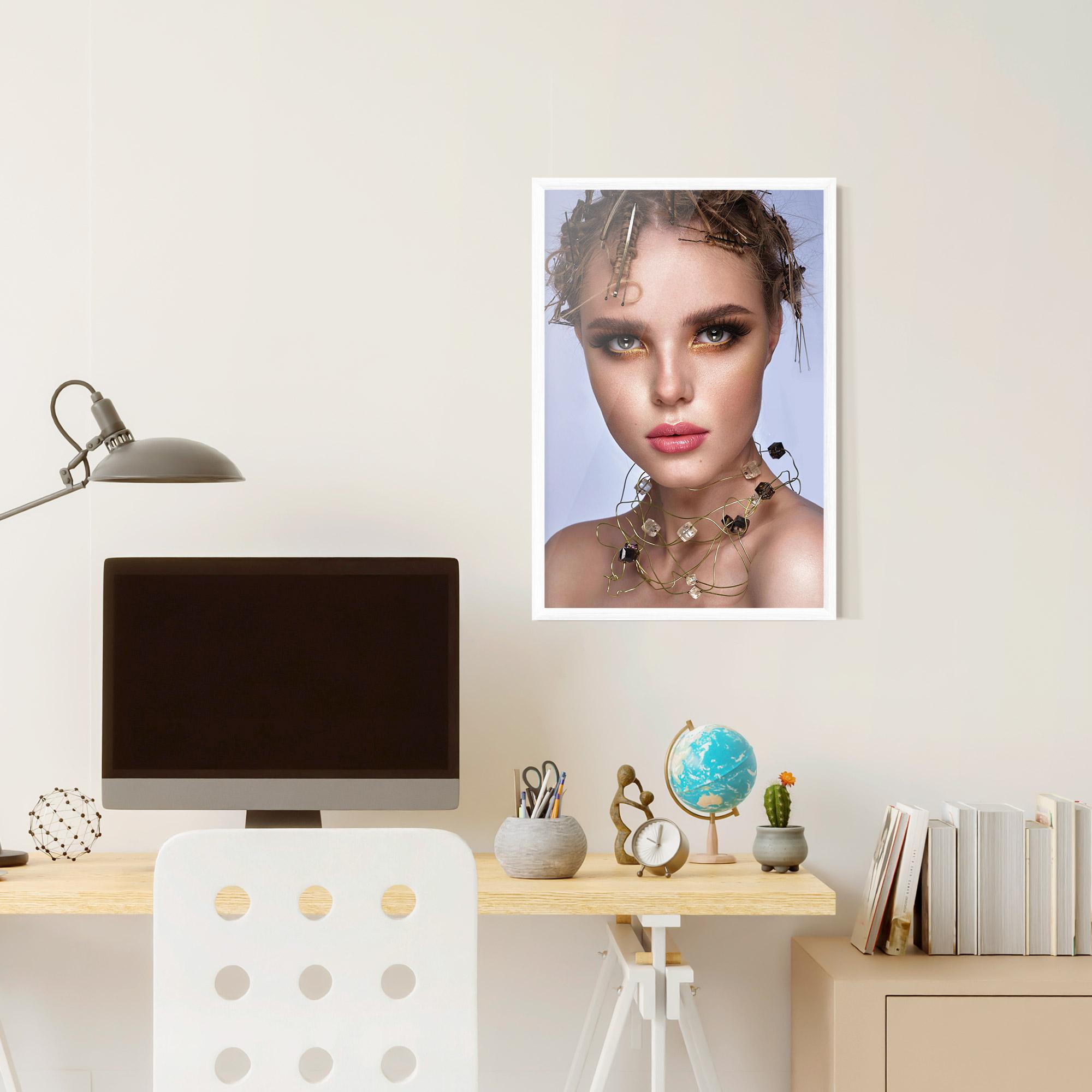 Gerahmte Poster Gold Abstract Accessory mockup 6