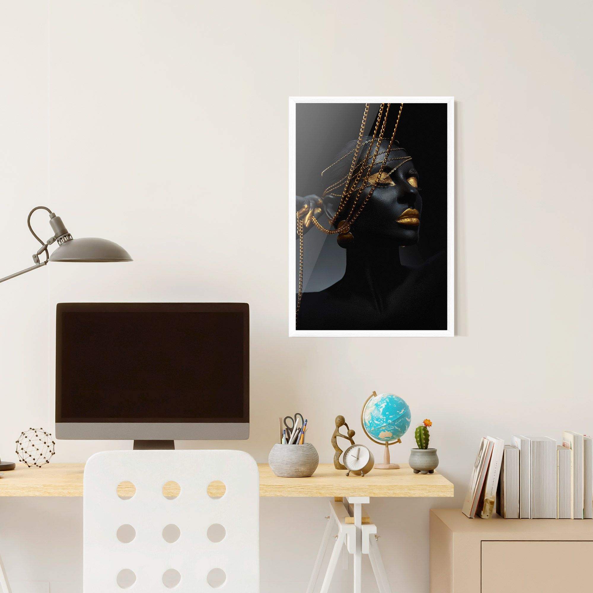 Pretty Gold Chain mockup 6