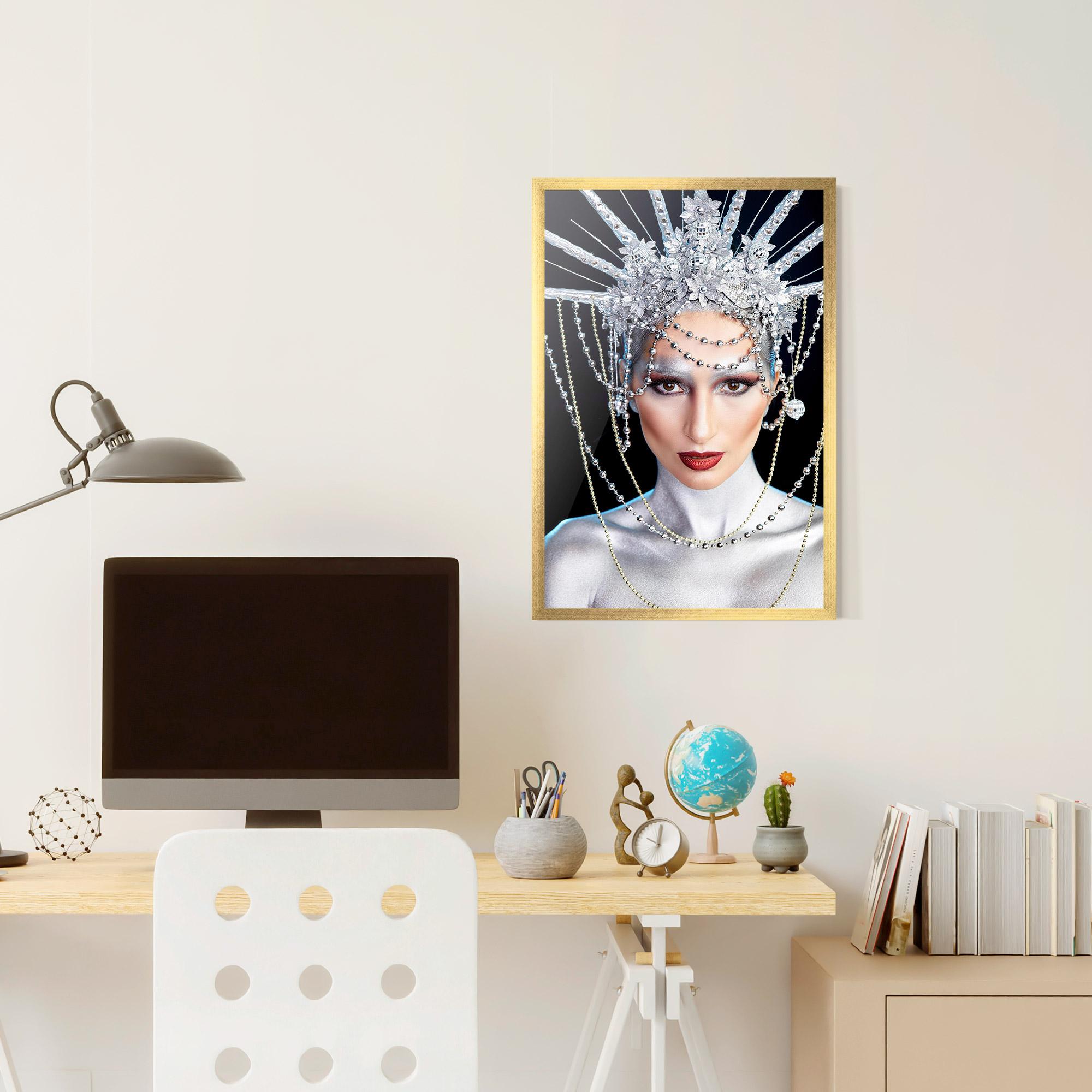 Gerahmte Poster Statue Liberty Accessory mockup 6