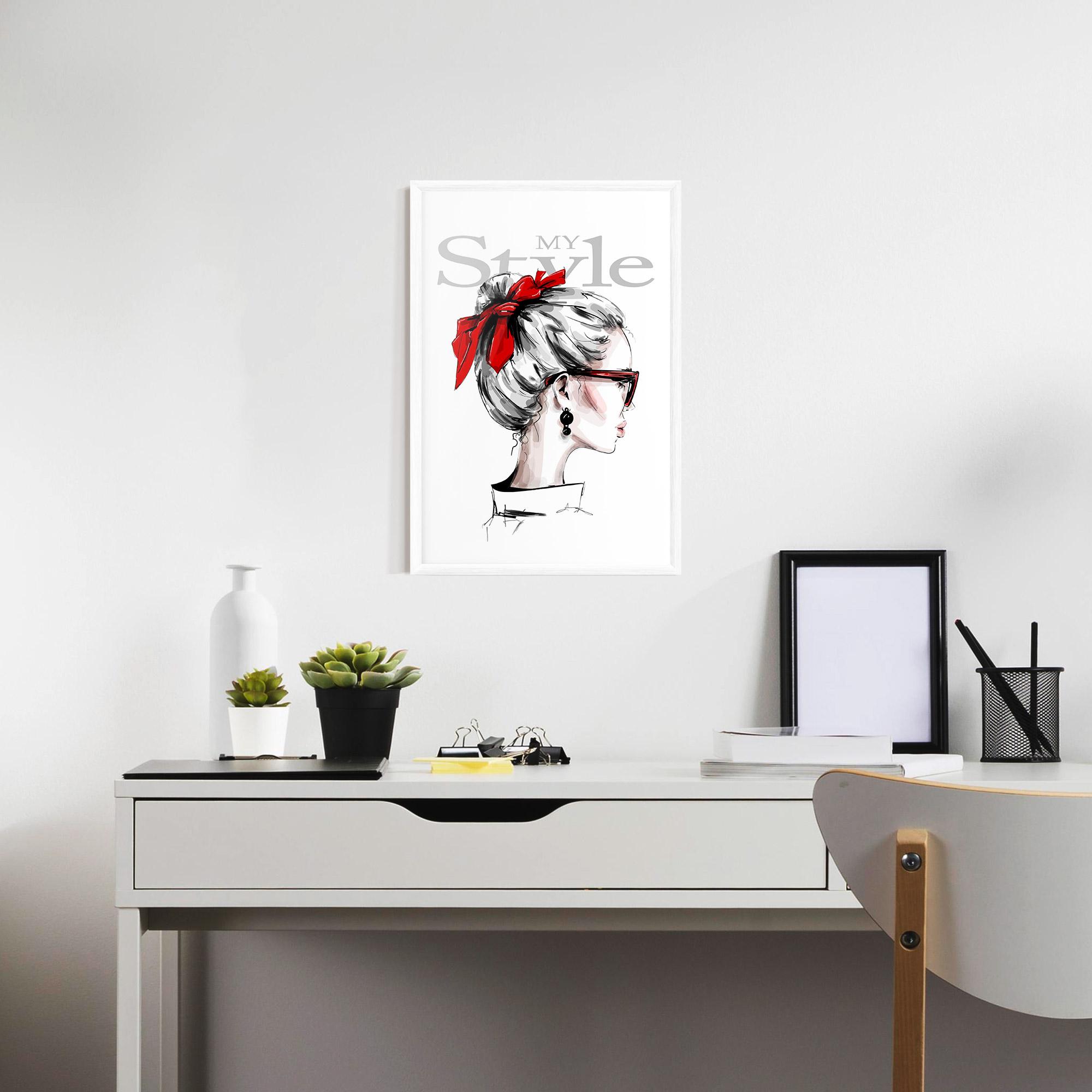 Gerahmte Poster My Style mockup 7