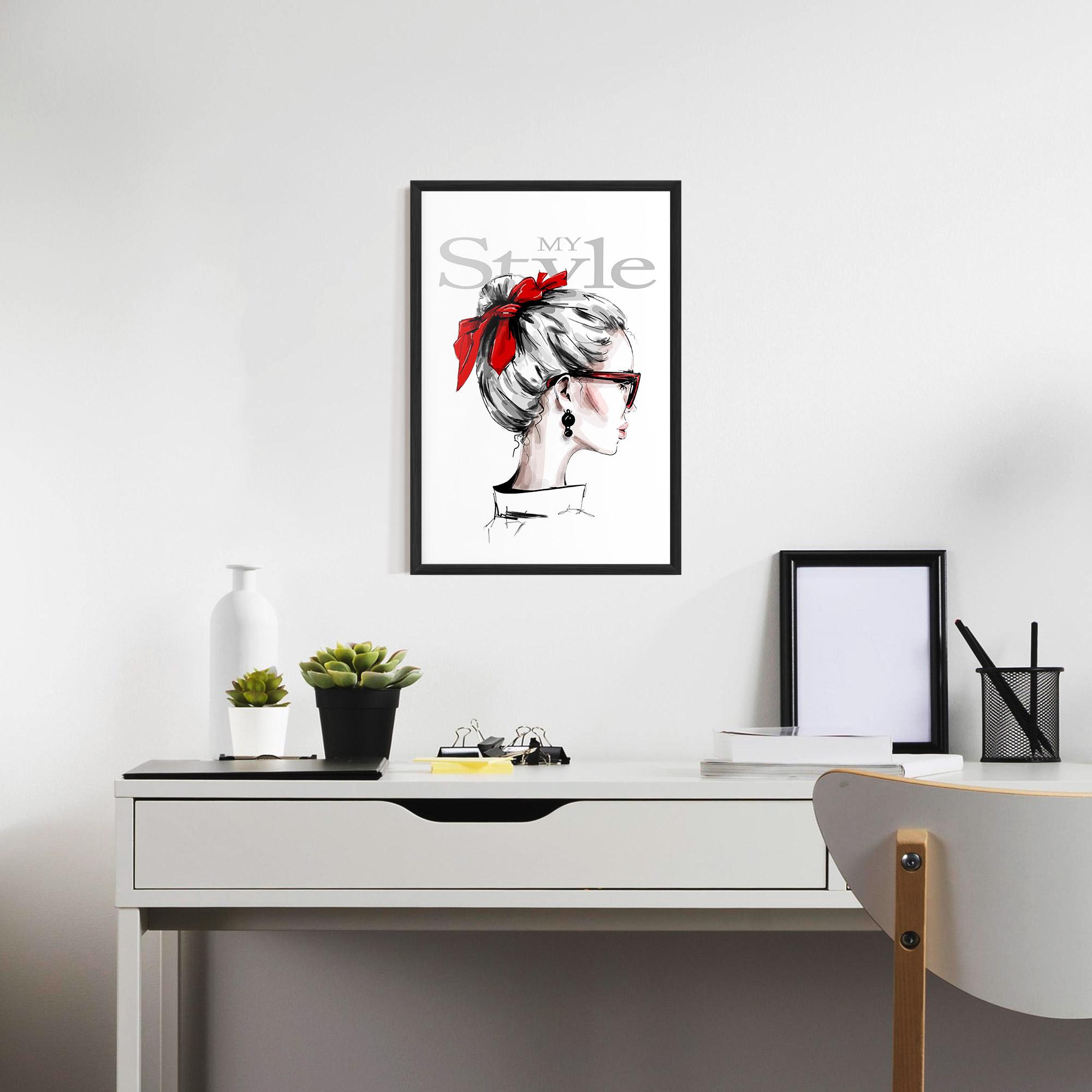 Gerahmte Poster My Style mockup 7