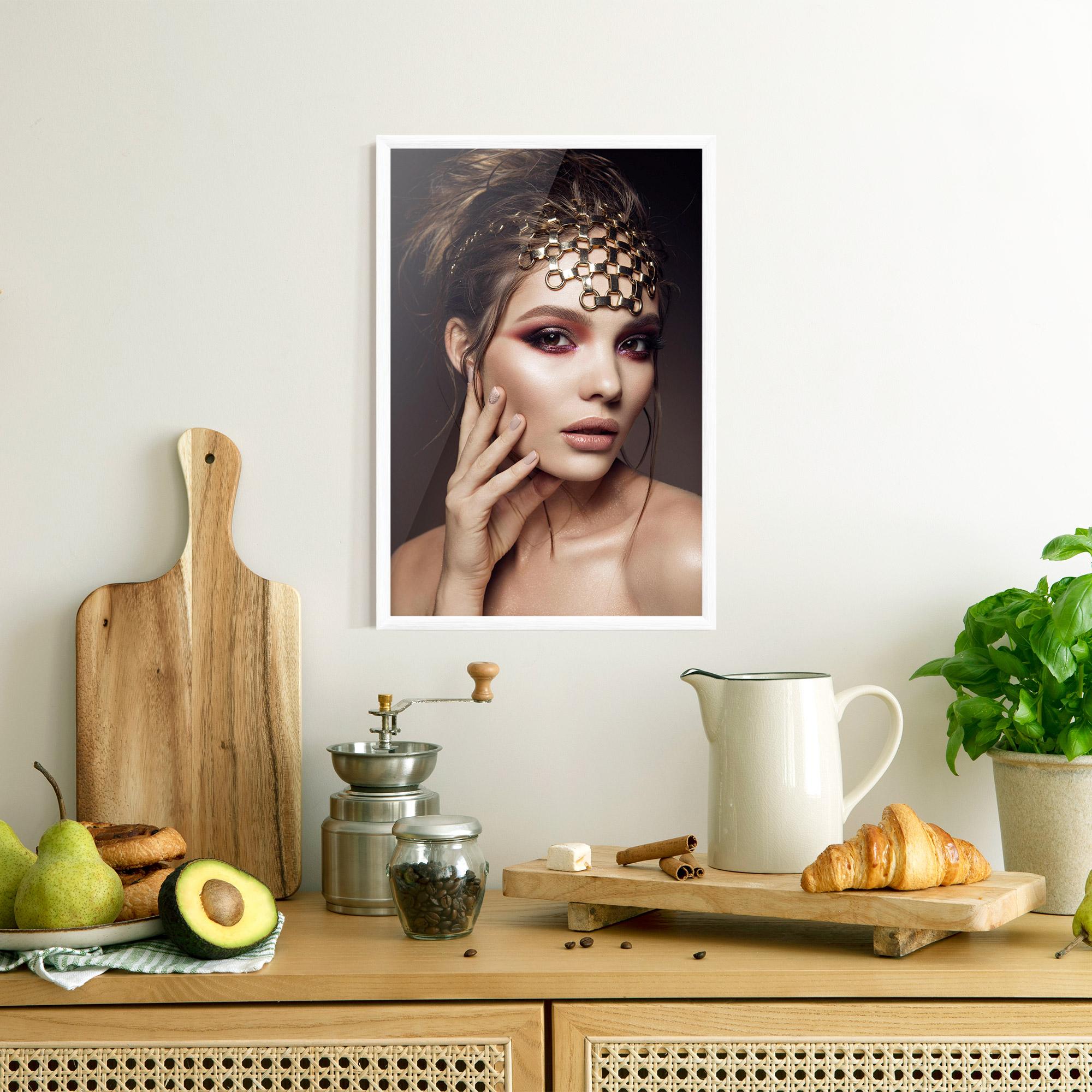 Gerahmte Poster Head Accessory mockup 8