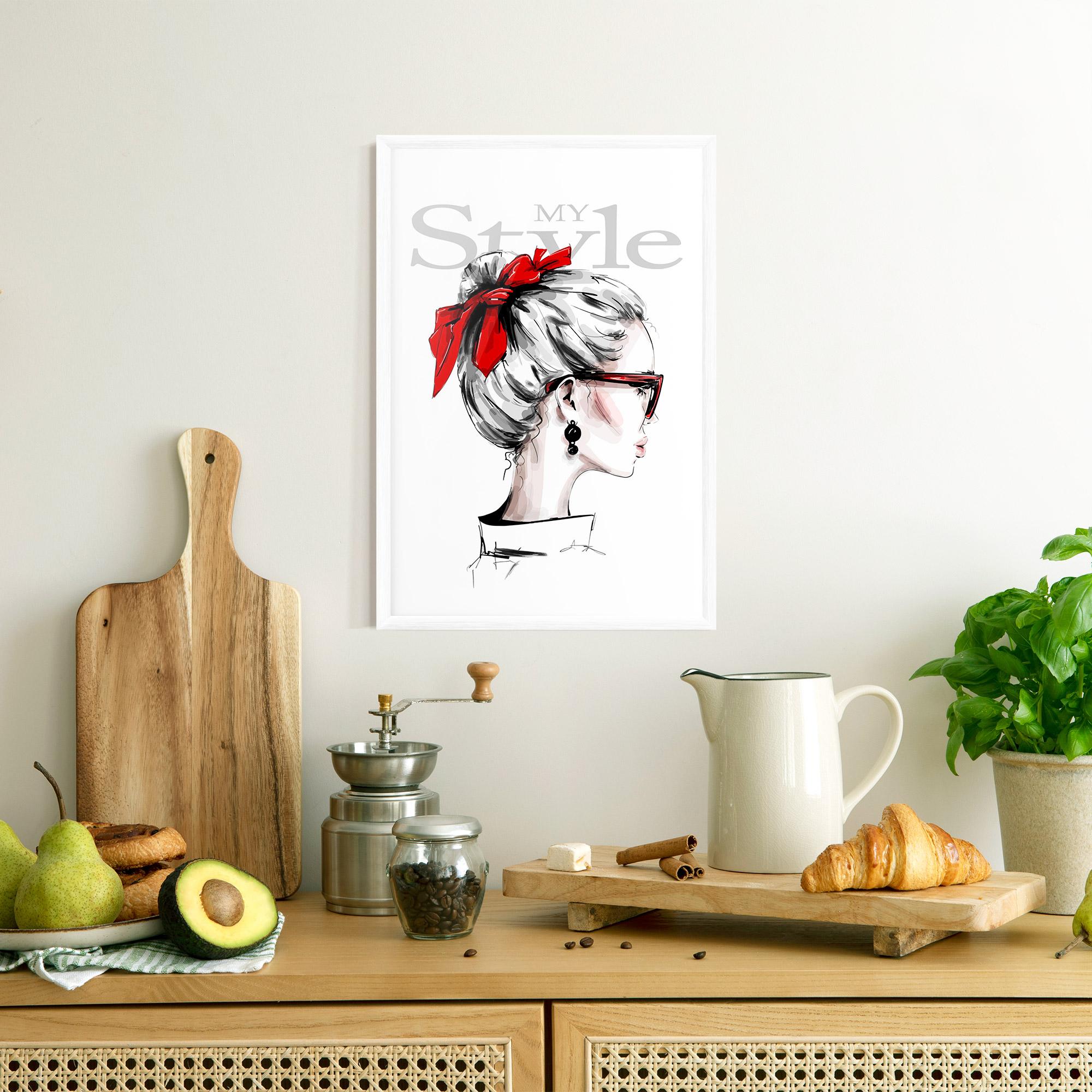 Gerahmte Poster My Style mockup 8