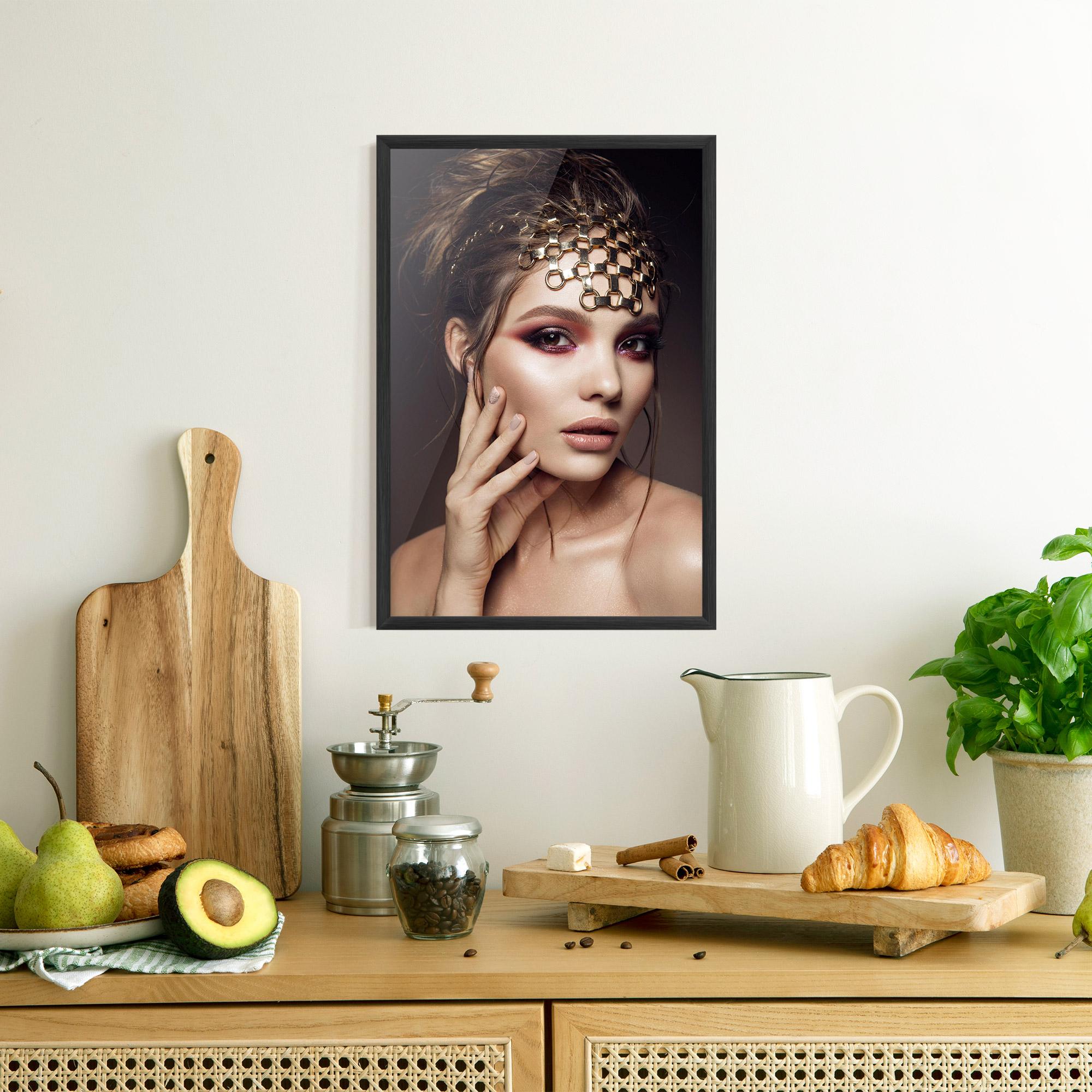 Gerahmte Poster Head Accessory mockup 8