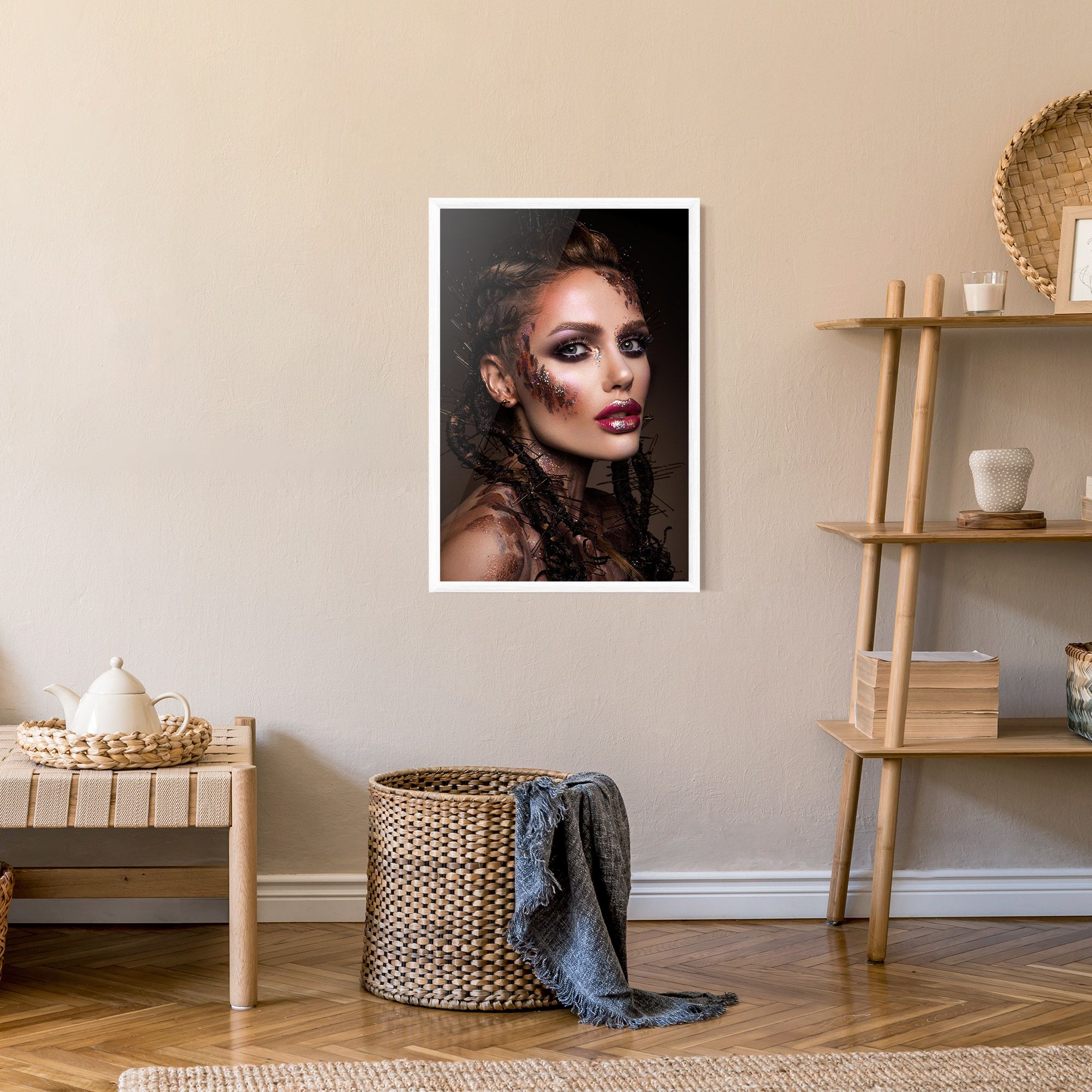 Purple Eyelashes mockup 9