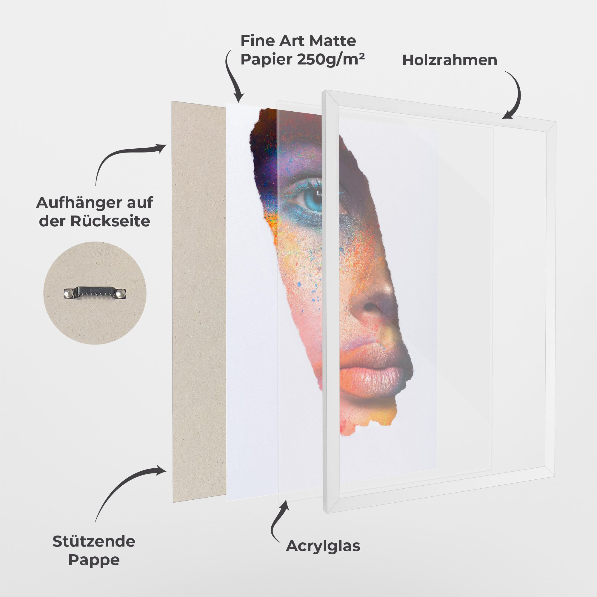 Blue Eyelashes Makeup mockup 1