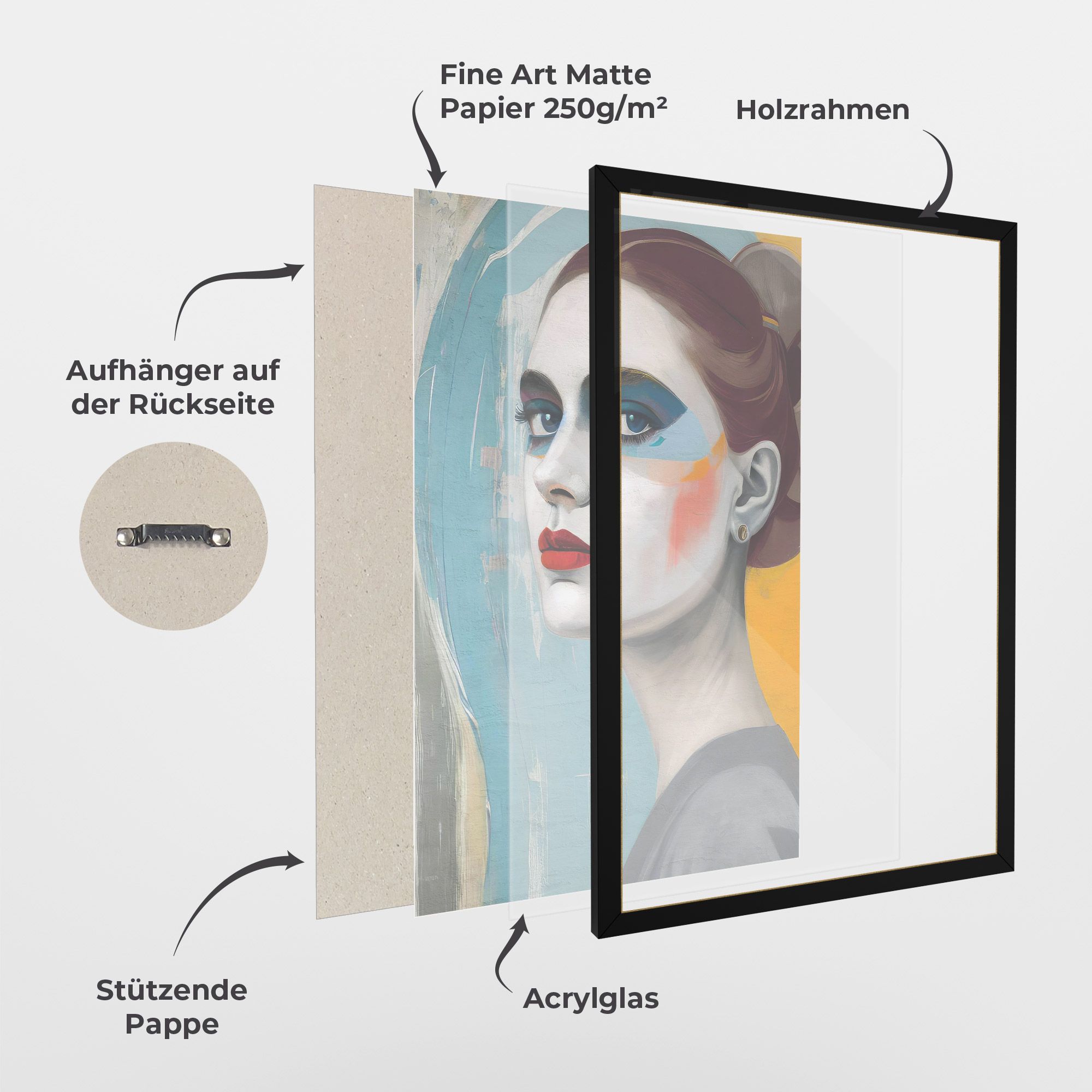 White Blue Makeup mockup 1