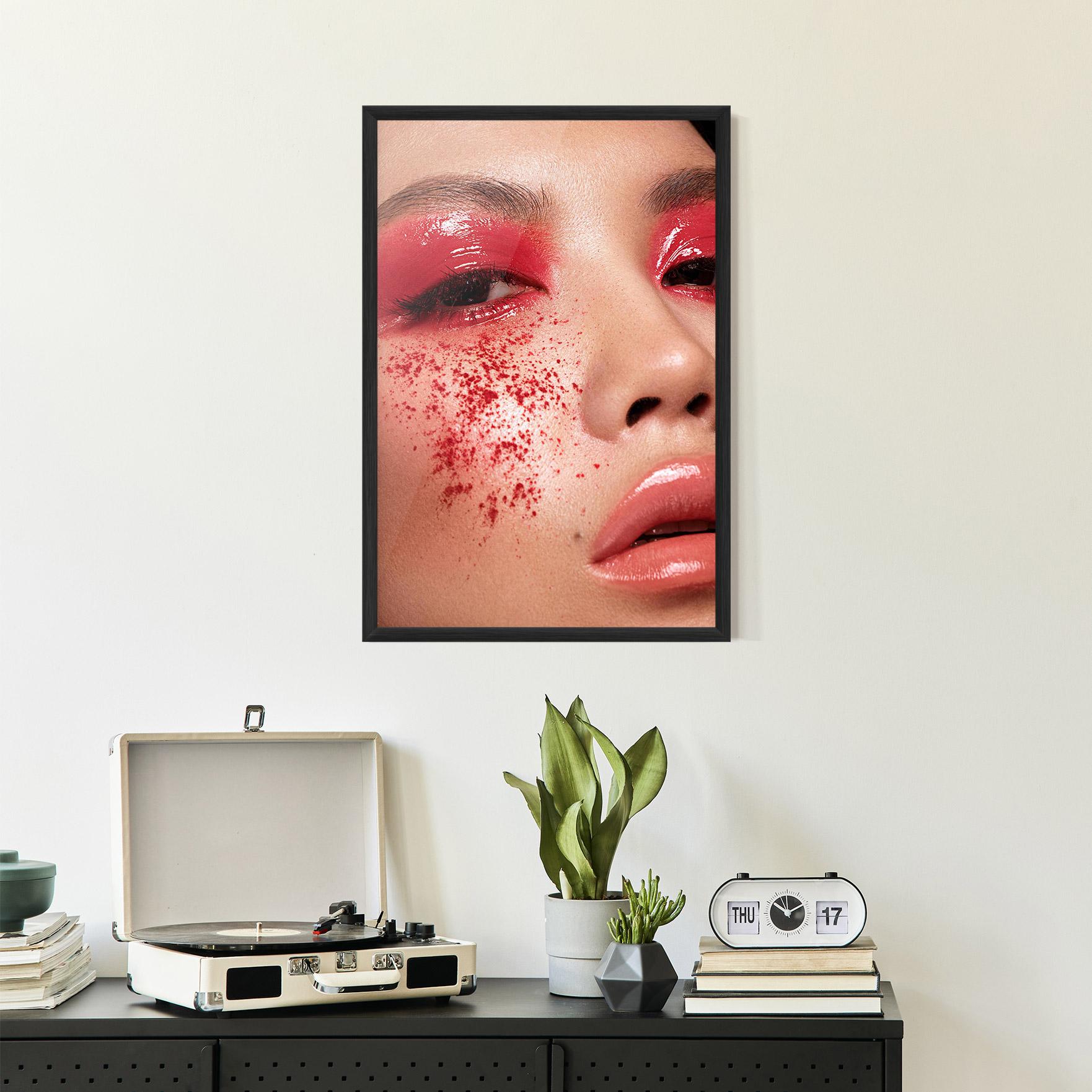 Gerahmte Poster Pretty Asian Makeup mockup 2