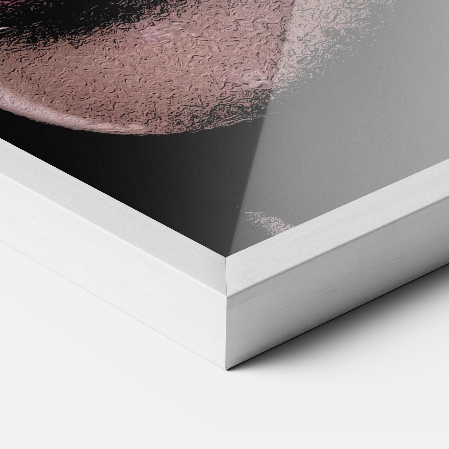 Gerahmte Poster Pretty Crystal Makeup mockup 3