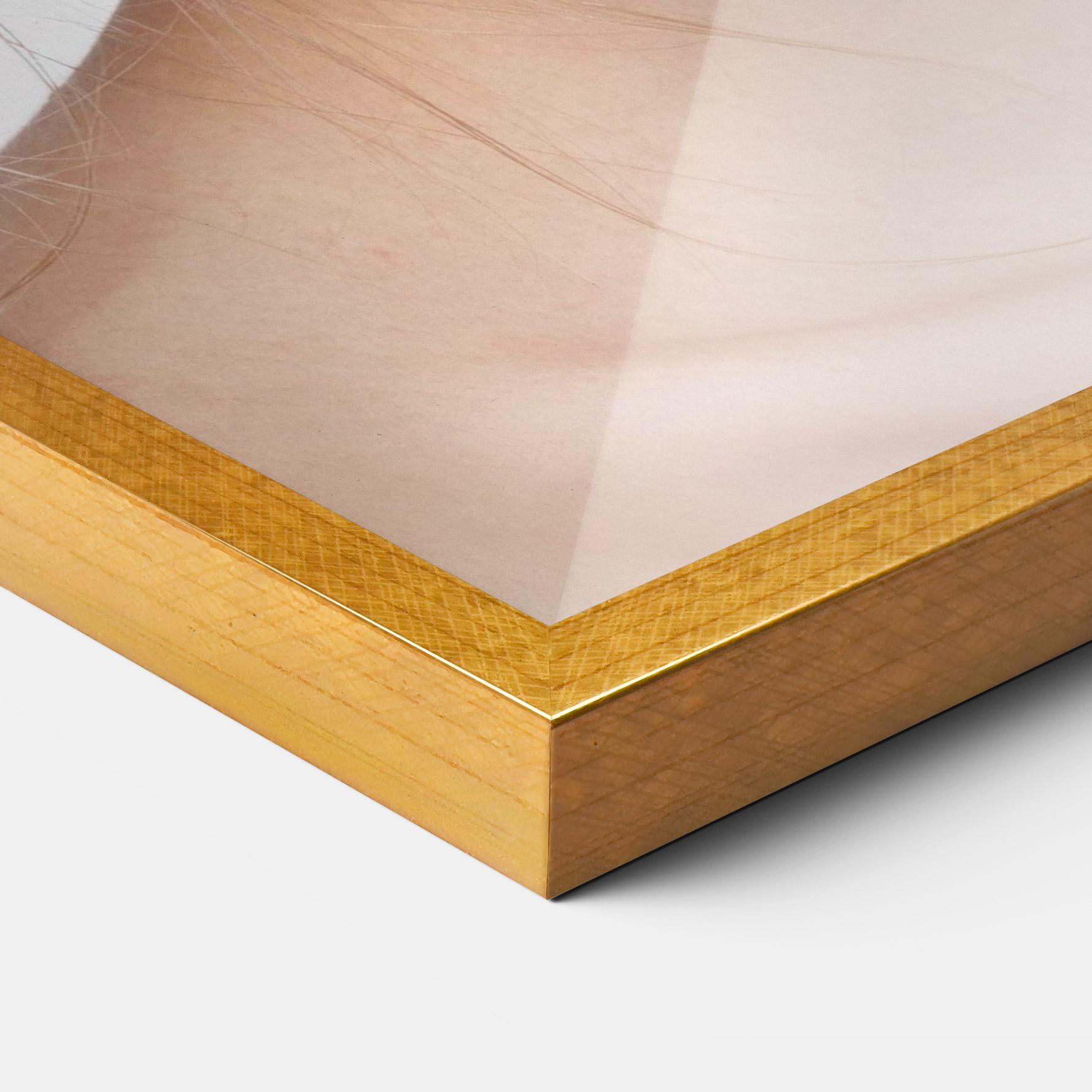 Gerahmte Poster Lips Flower mockup 3