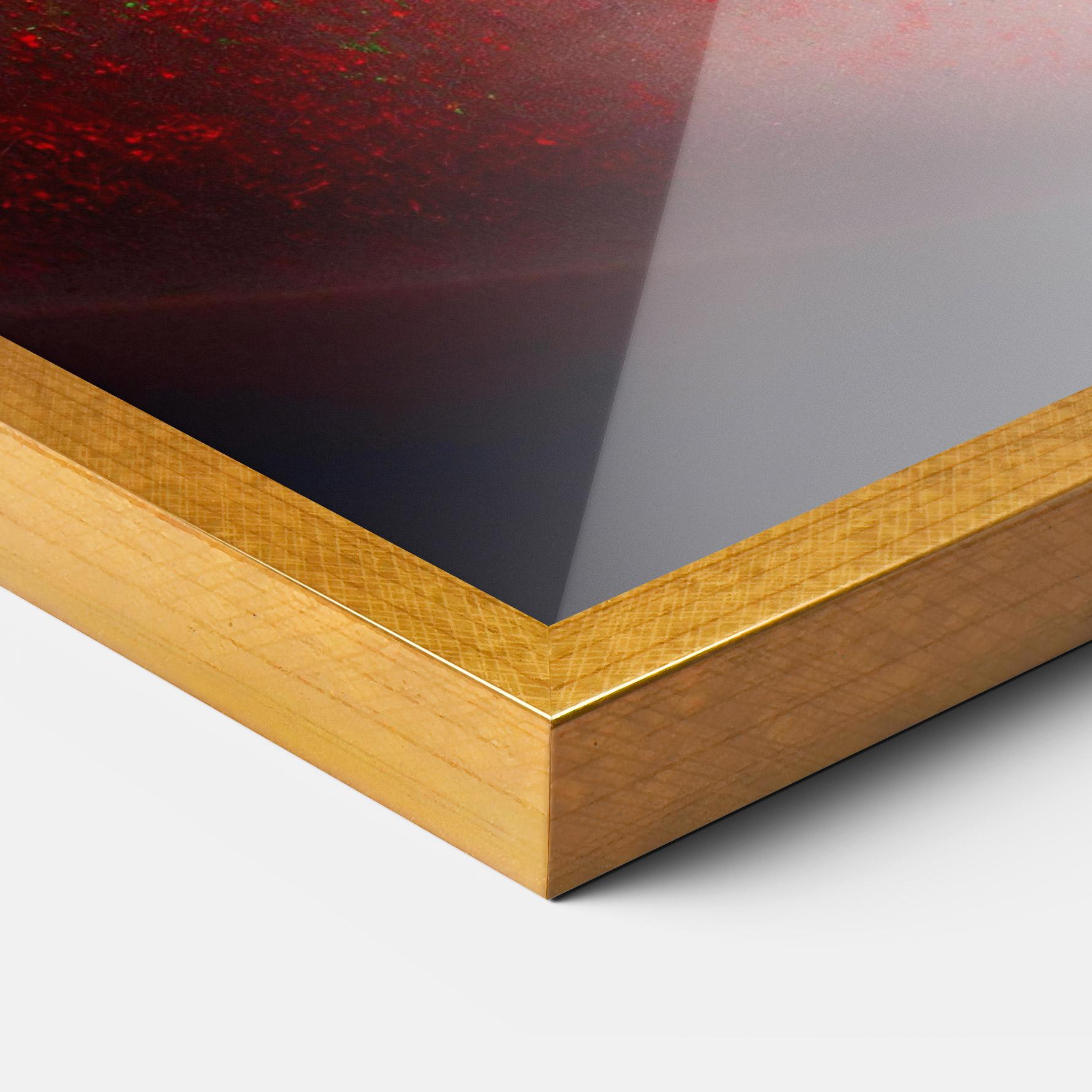 Gerahmte Poster Makeup Splash Color mockup 3