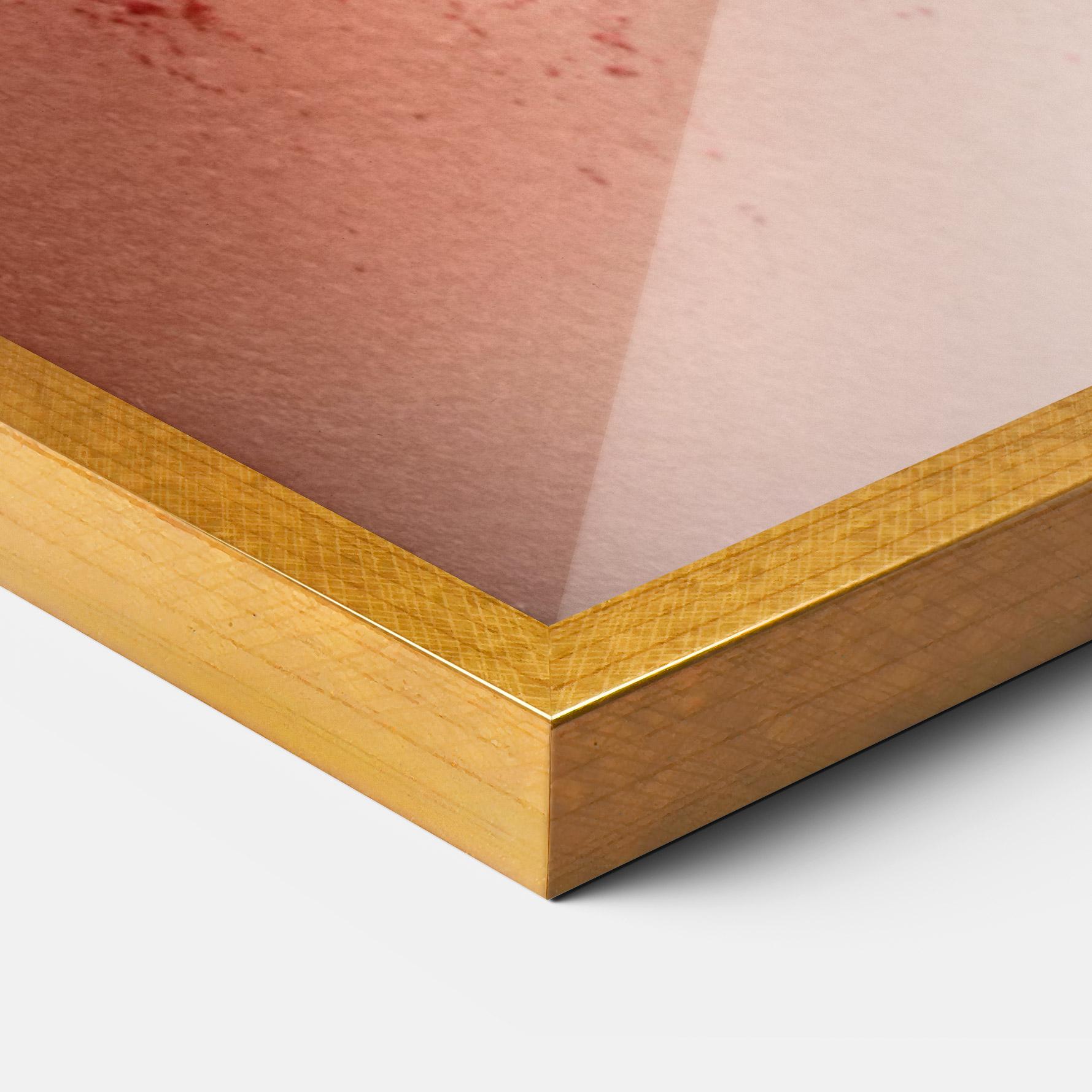 Gerahmte Poster Pretty Asian Makeup mockup 3