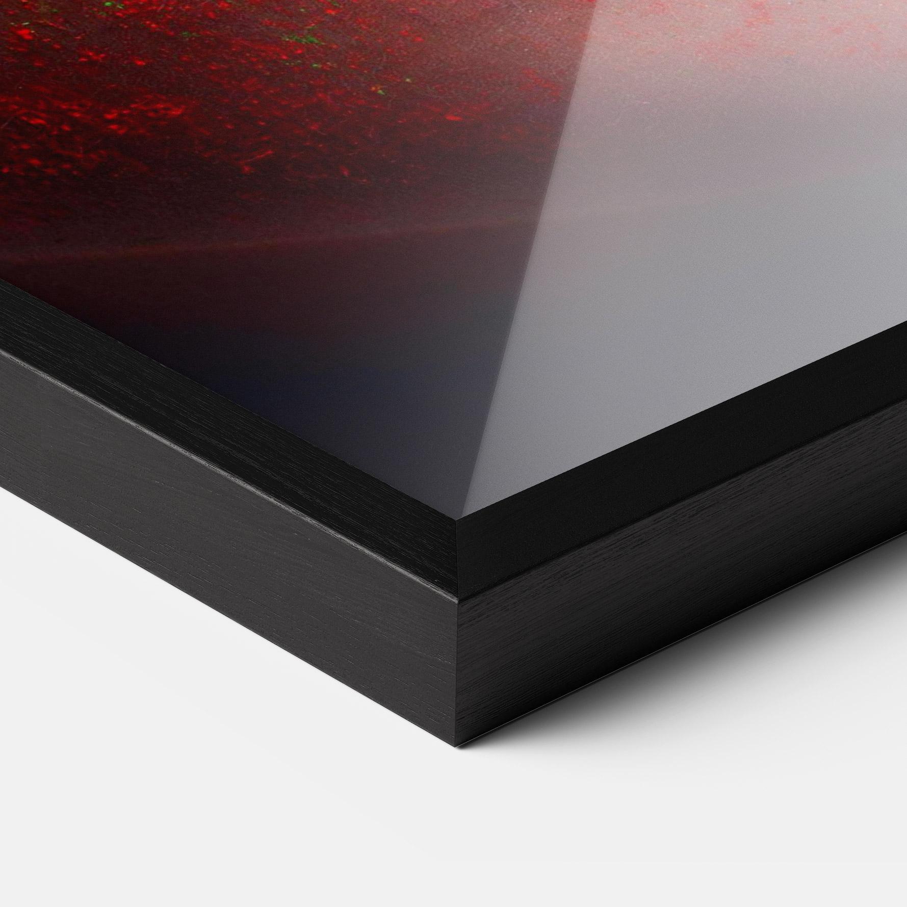 Gerahmte Poster Makeup Splash Color mockup 3