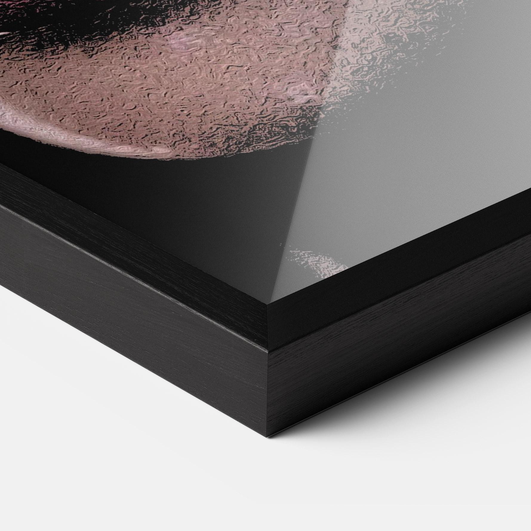 Gerahmte Poster Pretty Crystal Makeup mockup 3