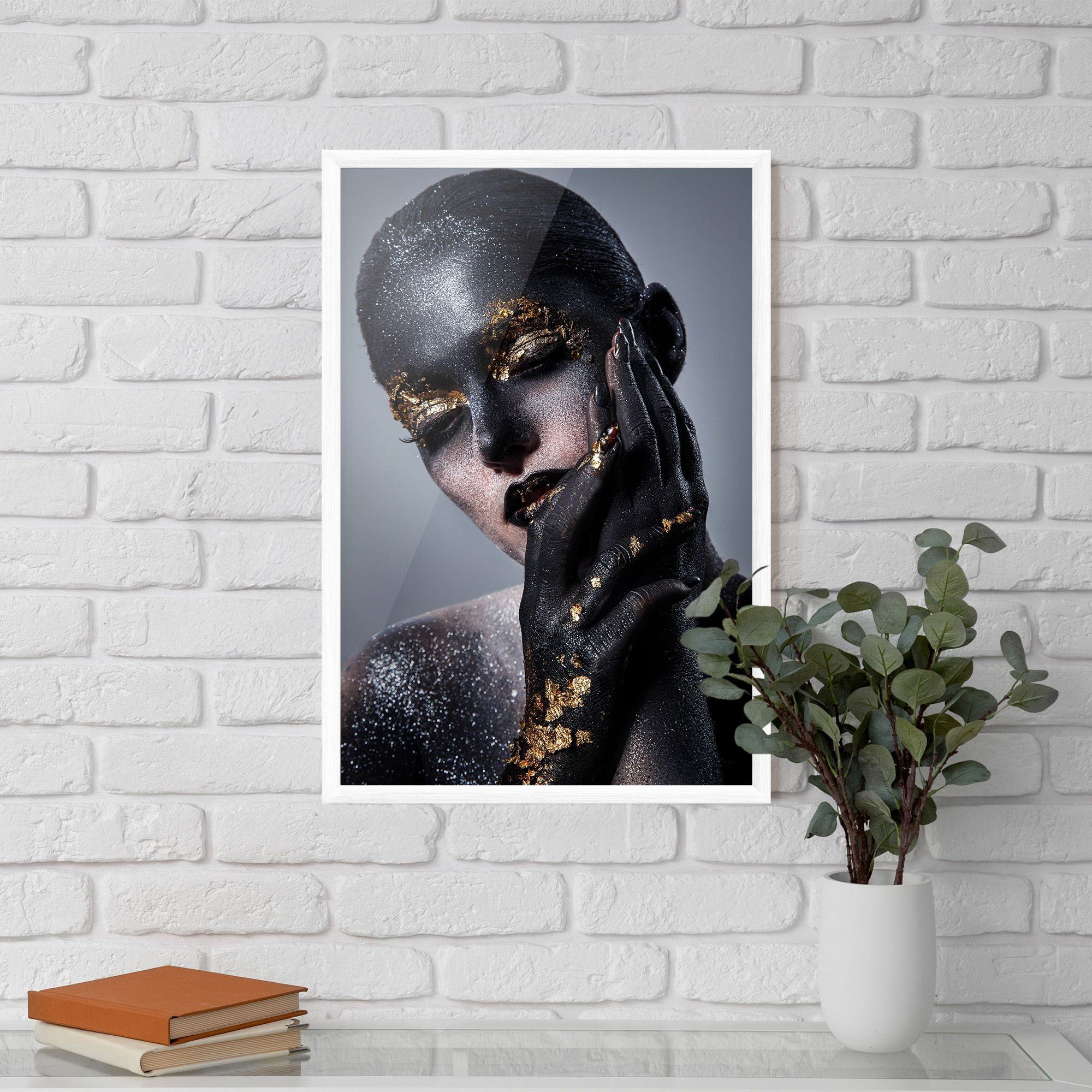 Black Artistic Makeup mockup 5