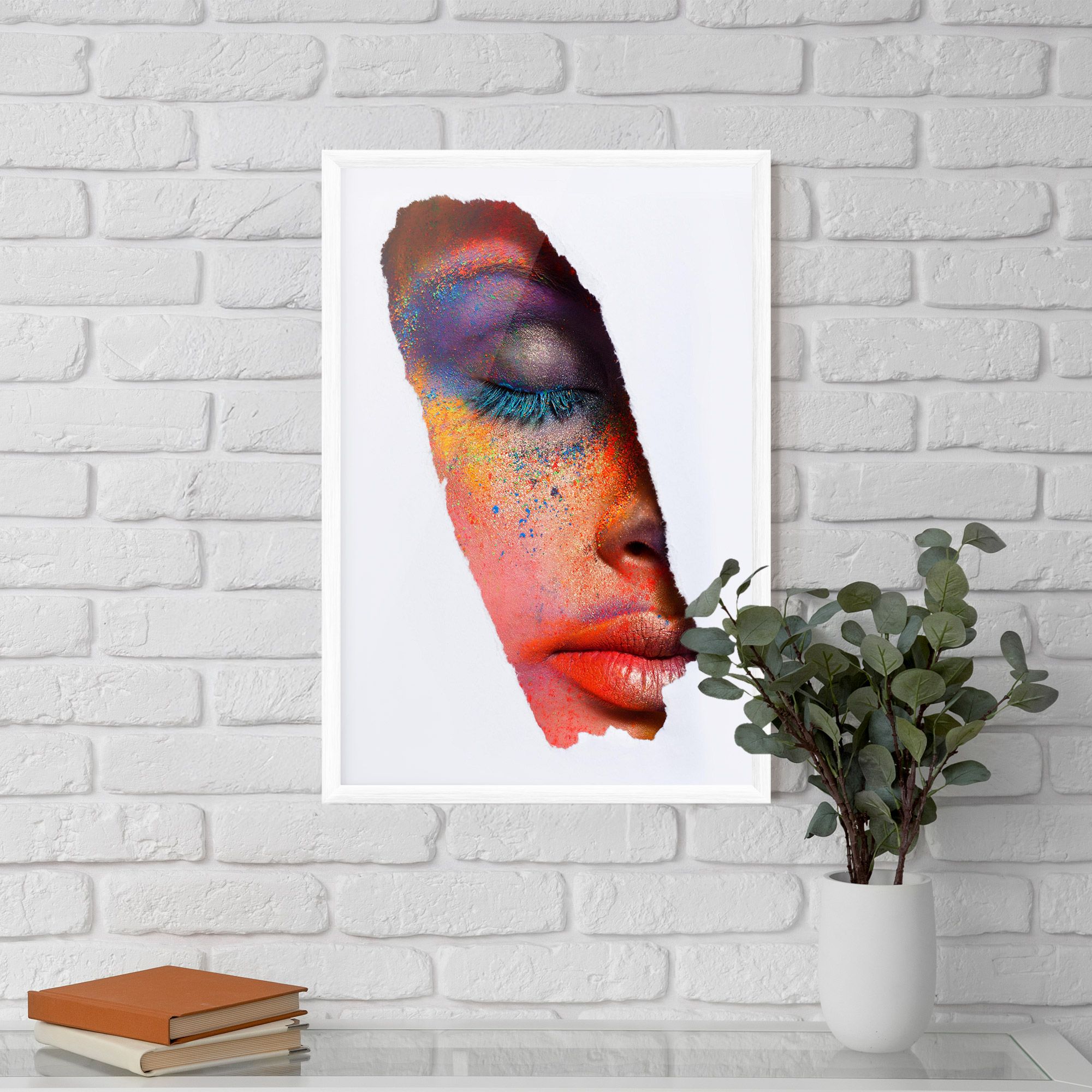 Blue Eyelashes mockup 5