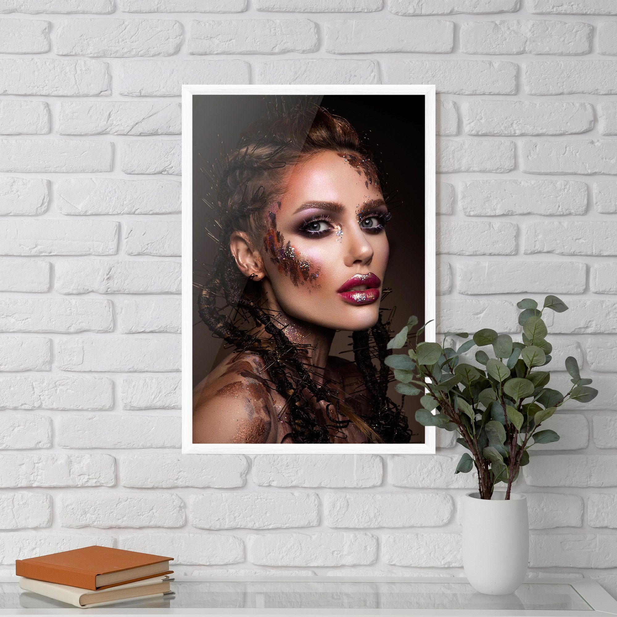 Purple Eyelashes mockup 5