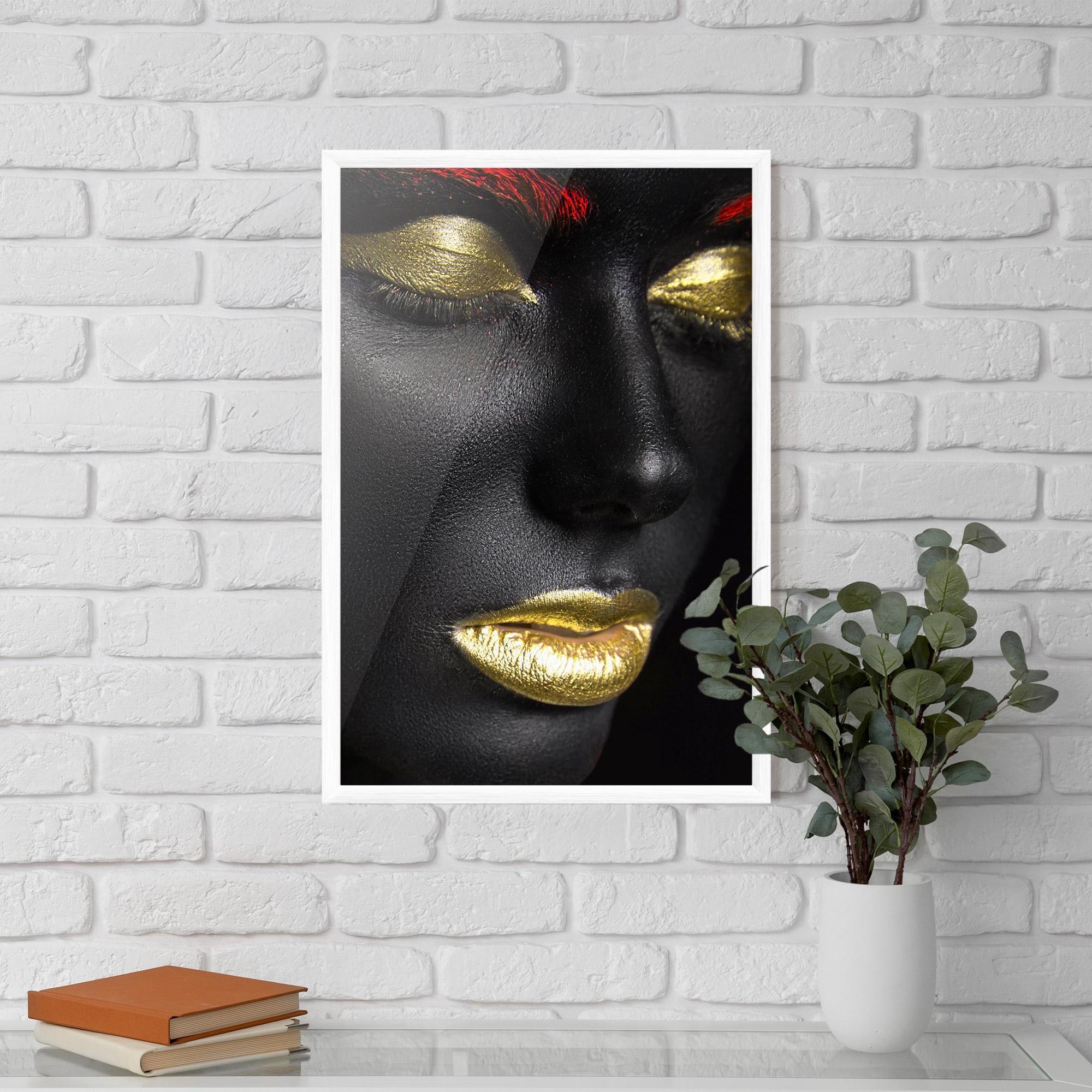 Gerahmte Poster Red Eyebrows mockup 5