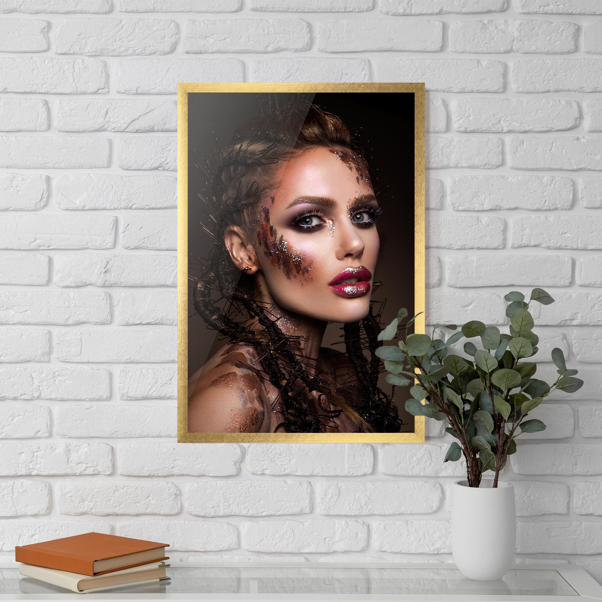 Purple Eyelashes mockup 5