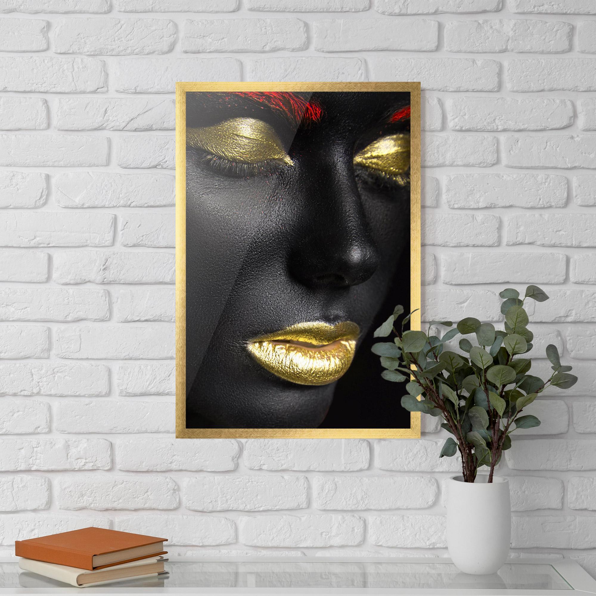 Gerahmte Poster Red Eyebrows mockup 5