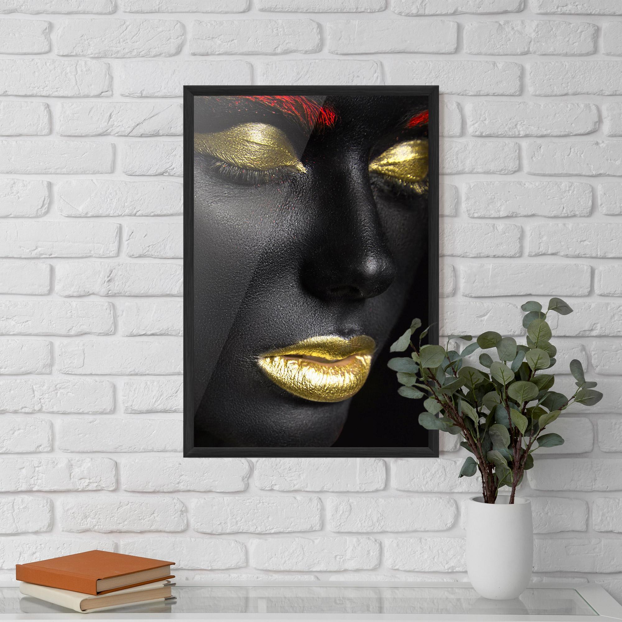 Gerahmte Poster Red Eyebrows mockup 5