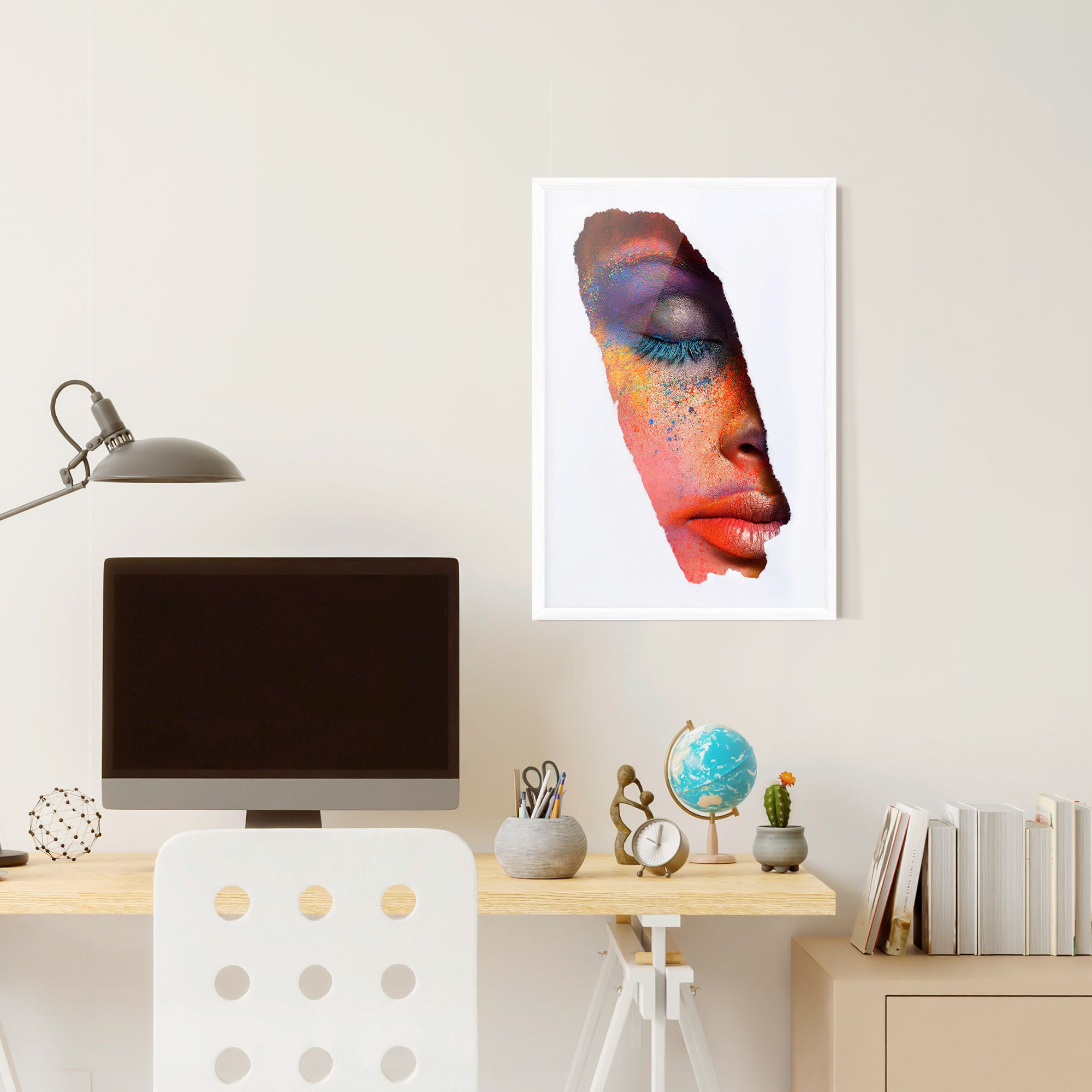 Blue Eyelashes mockup 6