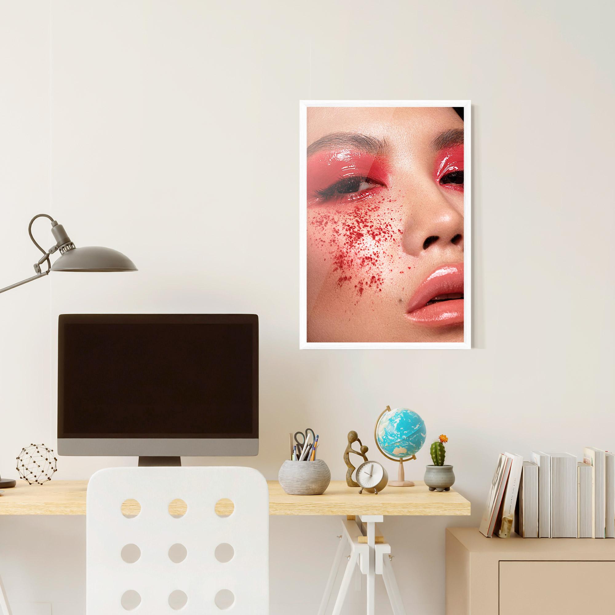 Gerahmte Poster Pretty Asian Makeup mockup 6