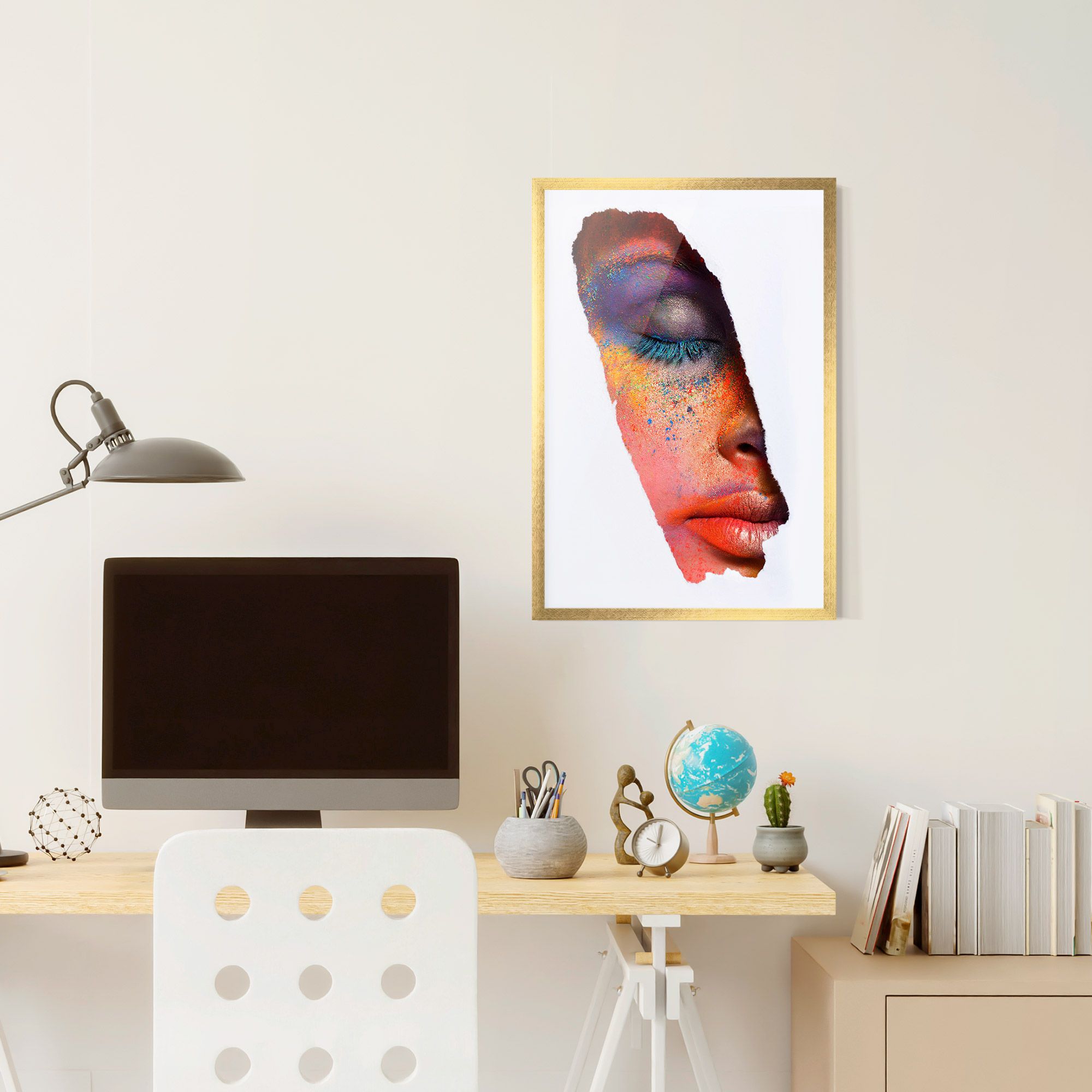 Blue Eyelashes mockup 6