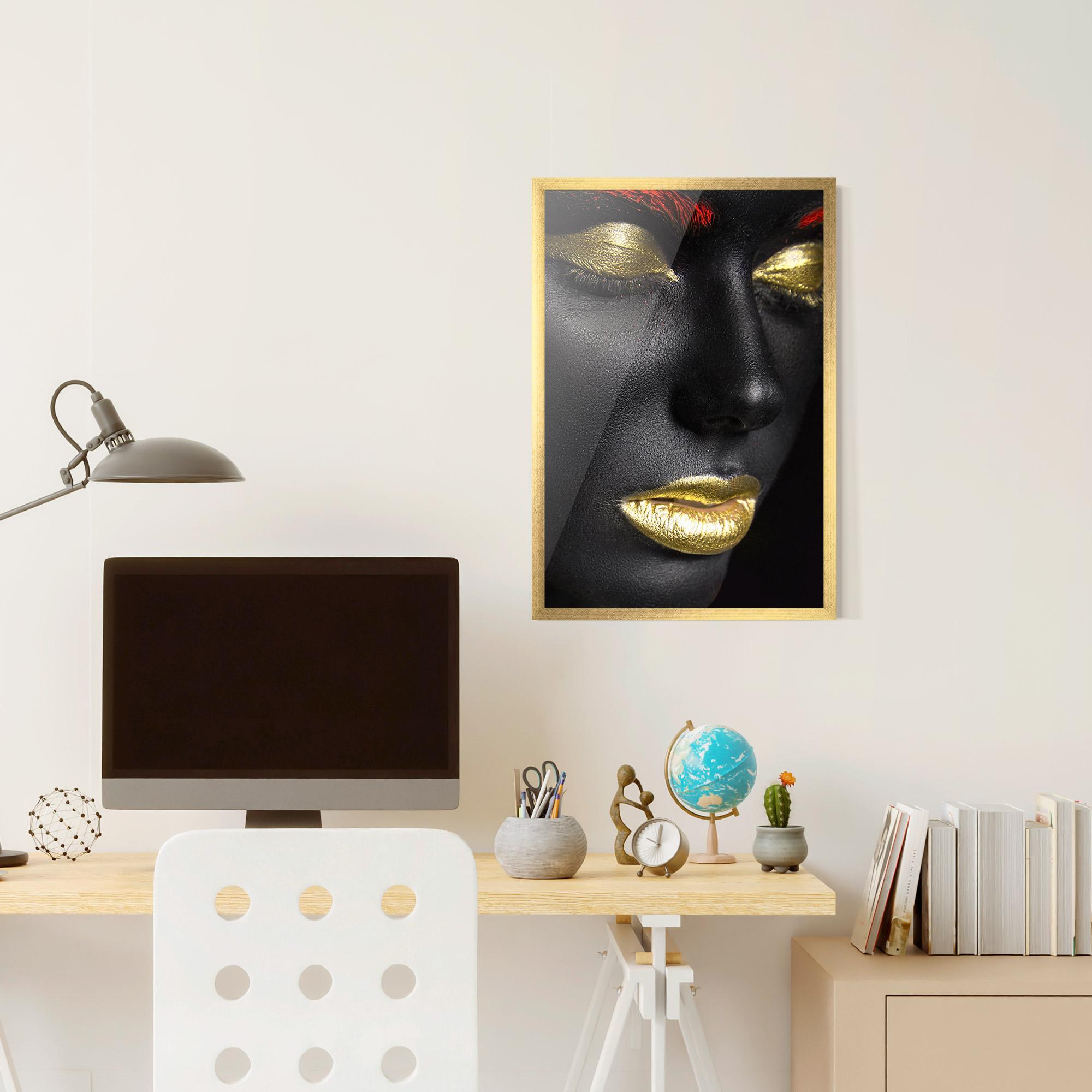 Gerahmte Poster Red Eyebrows mockup 6