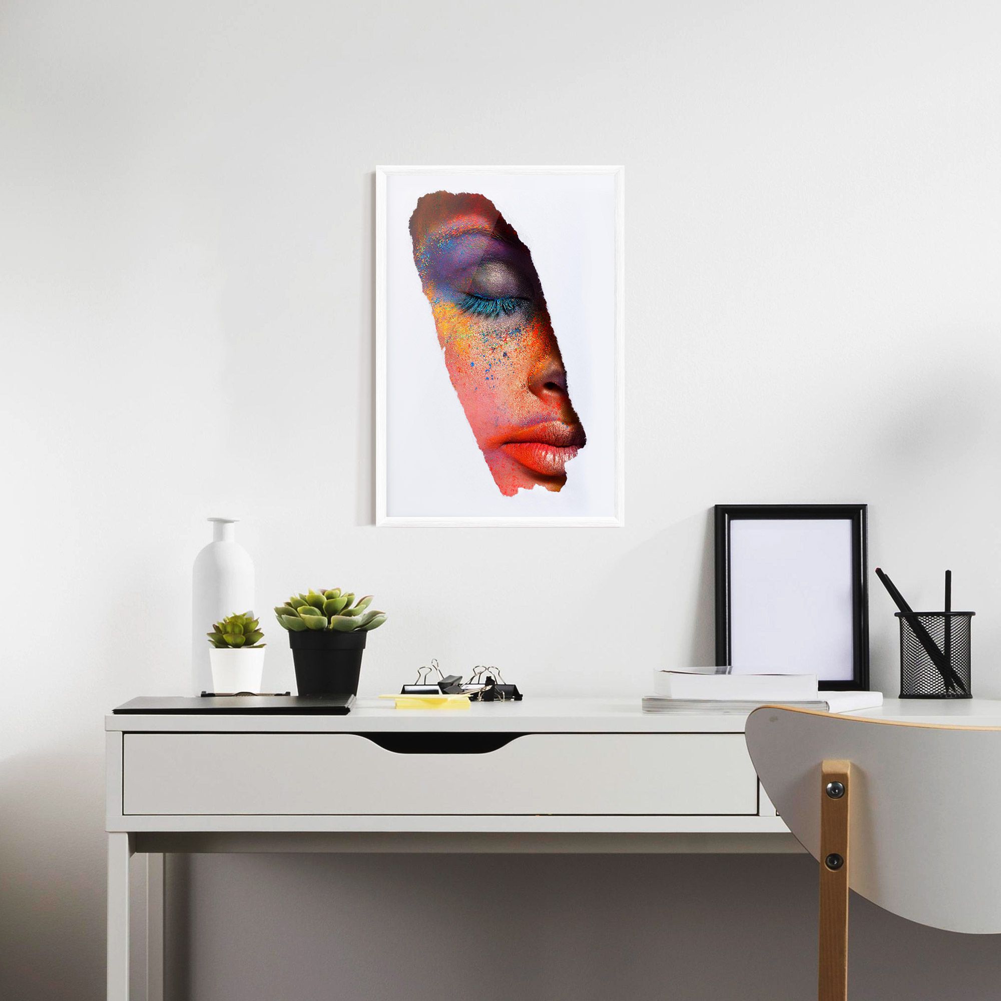 Blue Eyelashes mockup 7