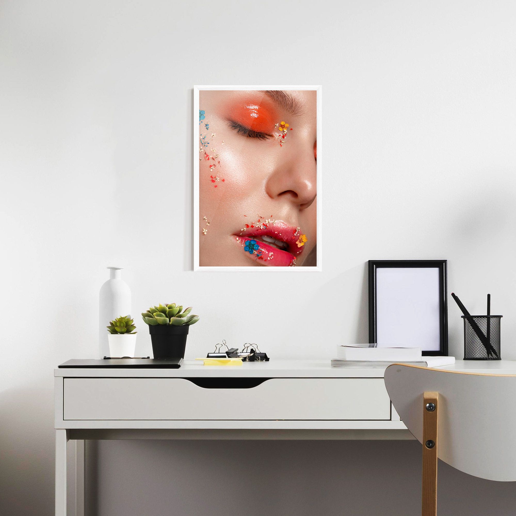 Pretty Orange Make Up mockup 7