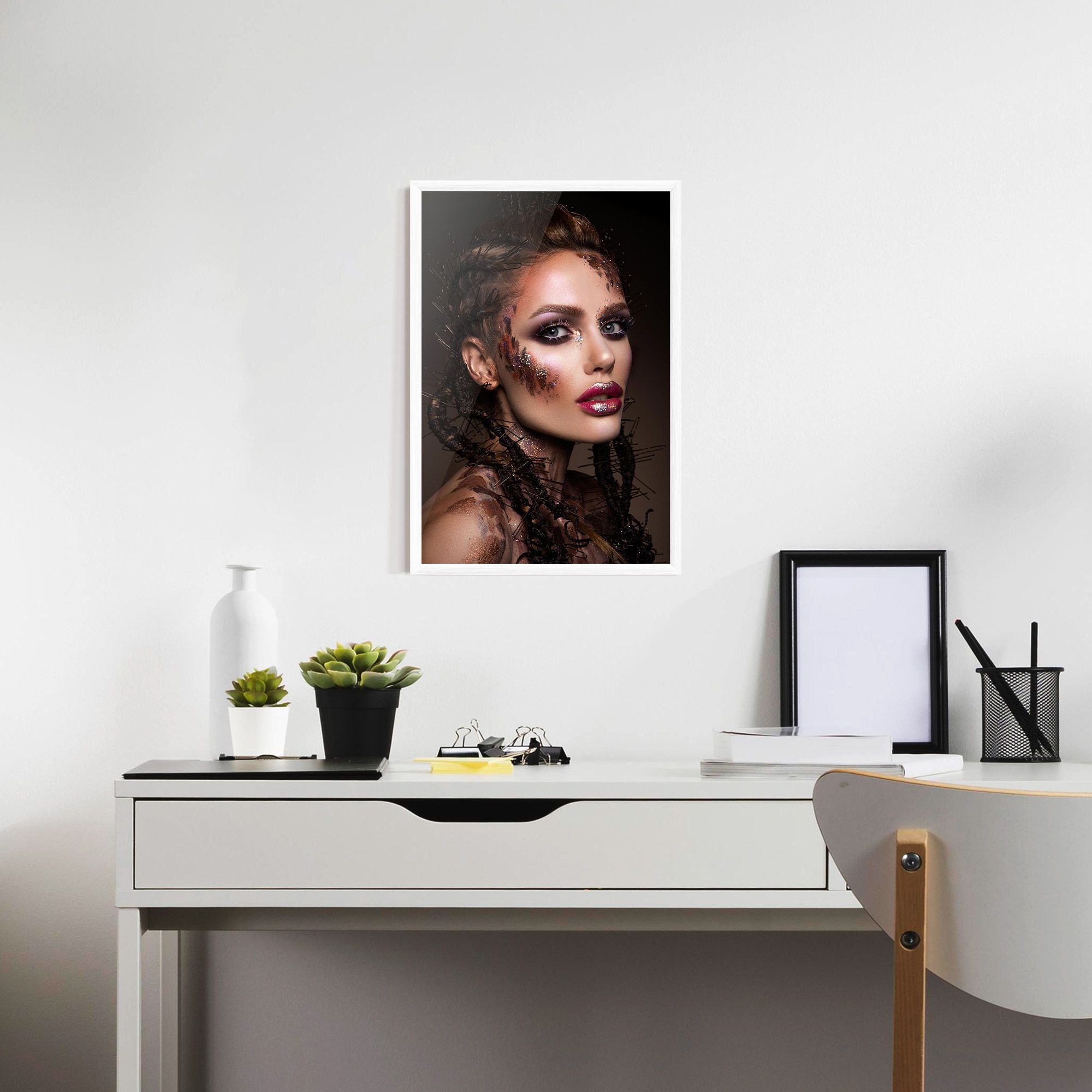 Purple Eyelashes mockup 7