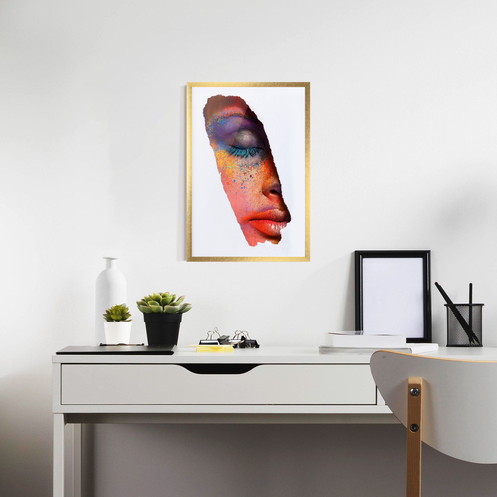 Blue Eyelashes mockup 7