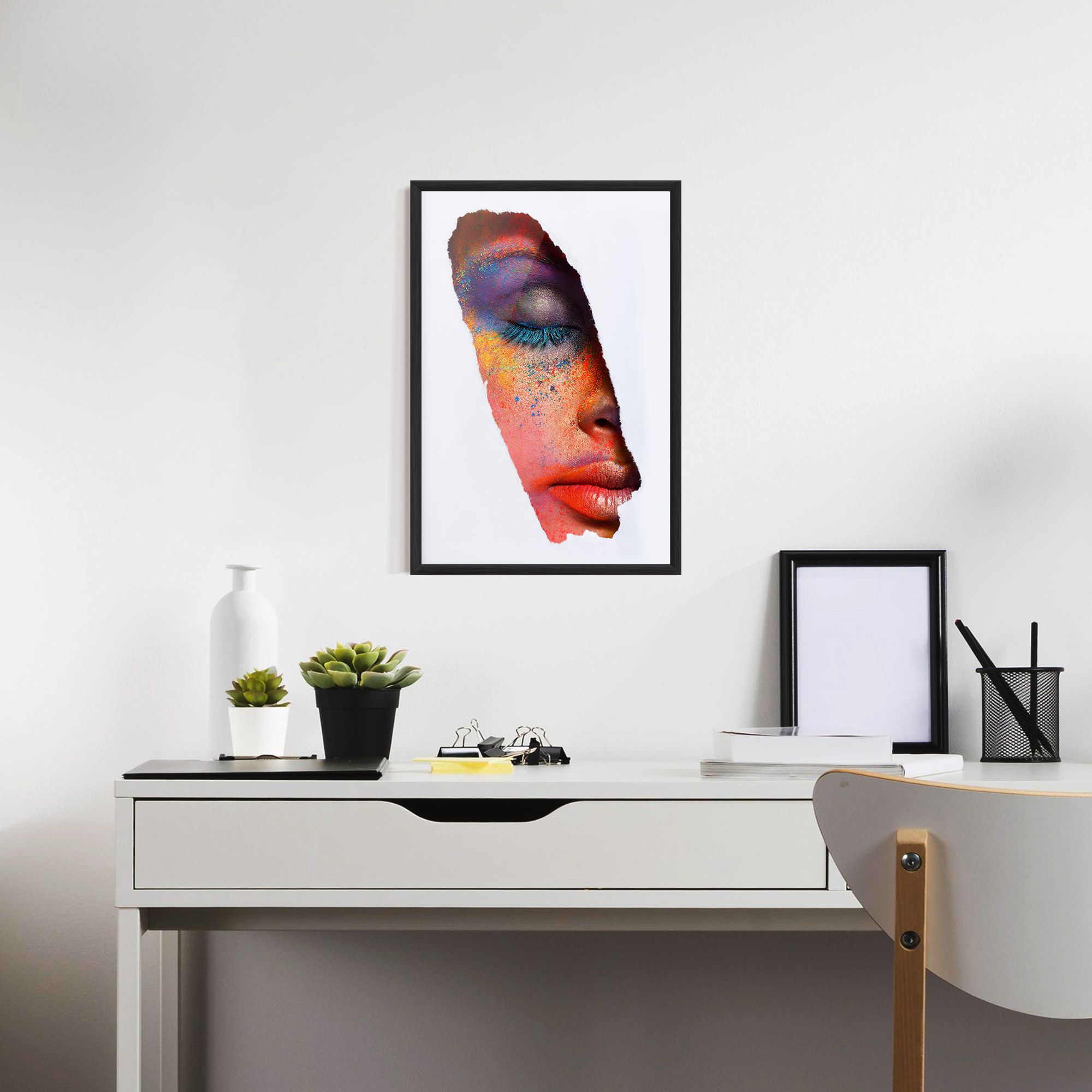 Blue Eyelashes mockup 7