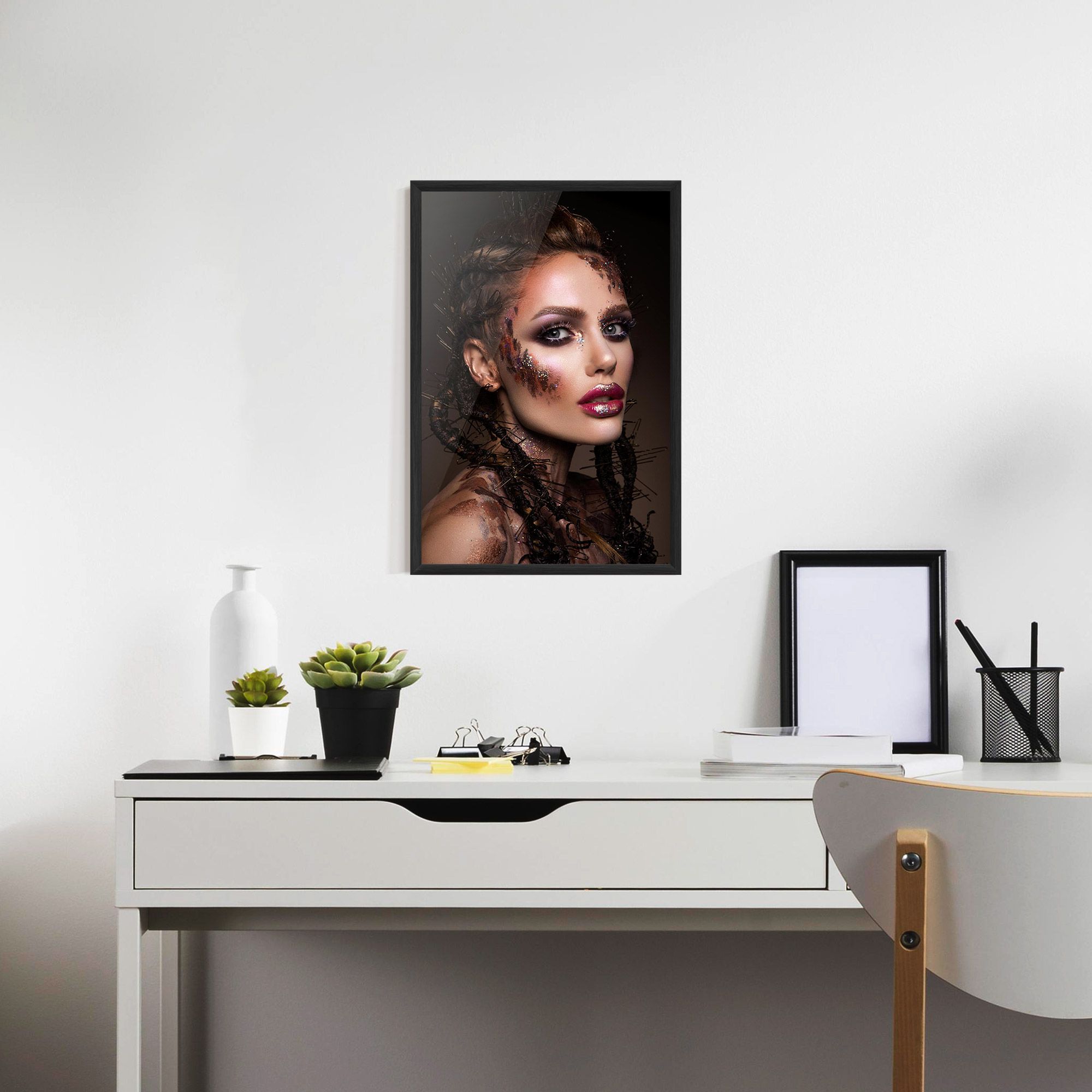 Purple Eyelashes mockup 7